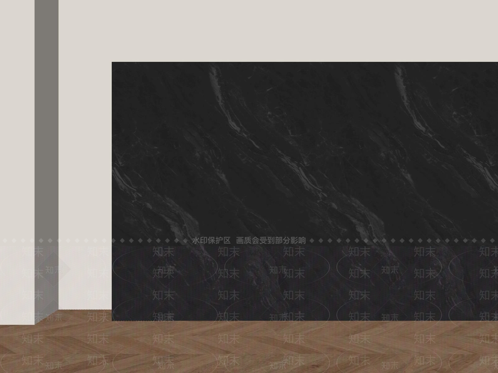 极简石材3D模型下载【ID:1234395584】