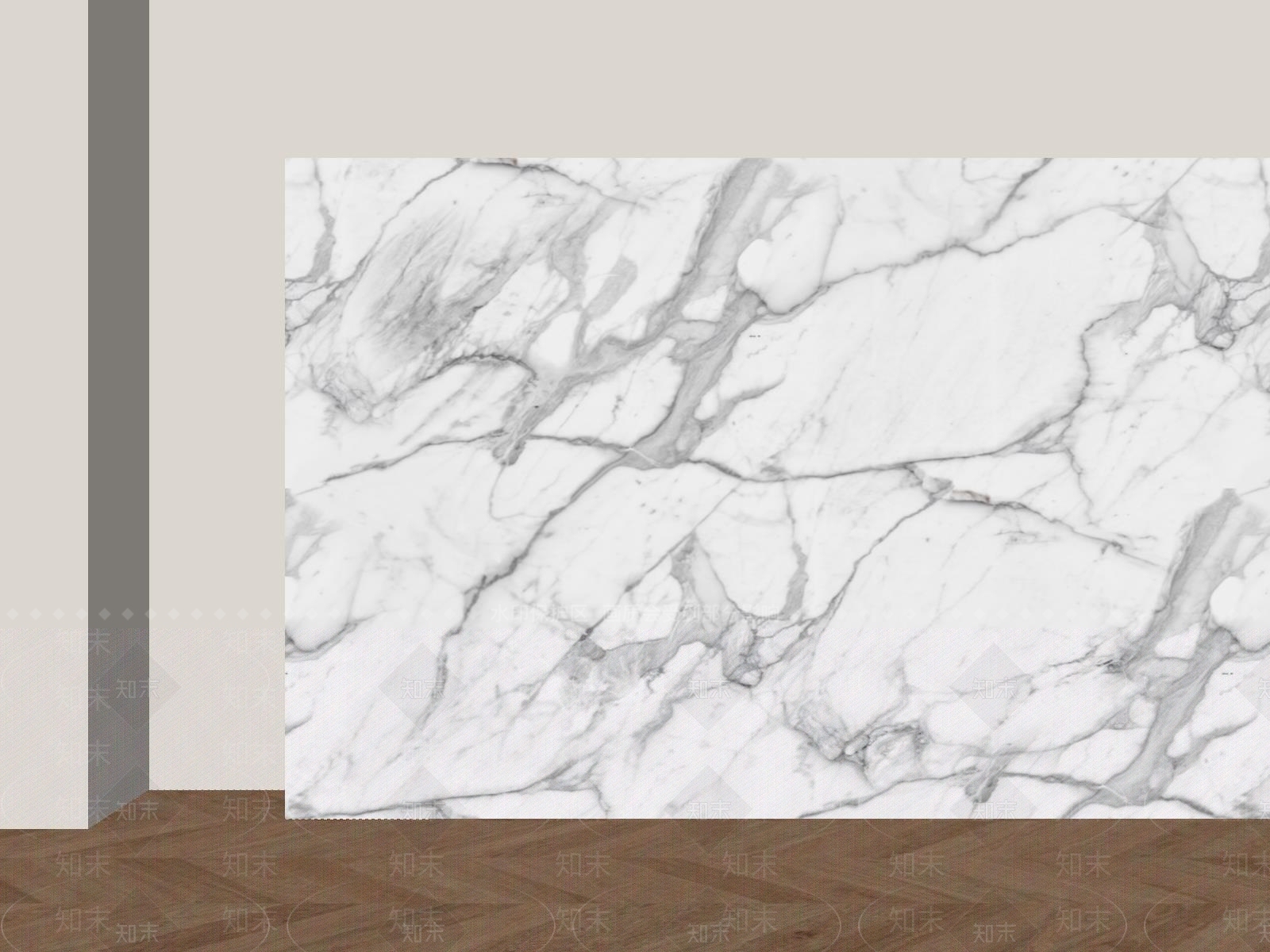 极简石材3D模型下载【ID:1234395575】