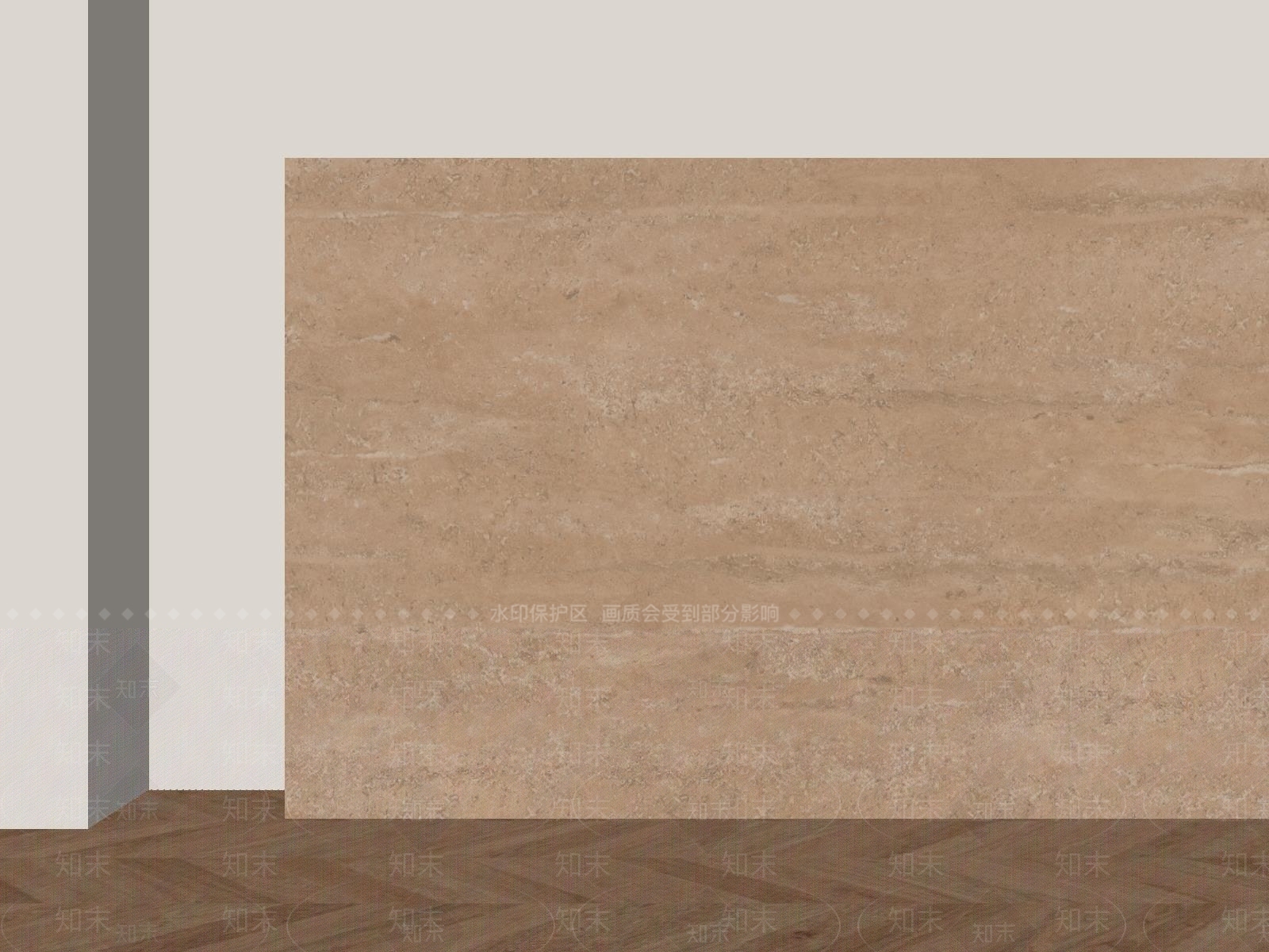 极简石材3D模型下载【ID:1234395546】