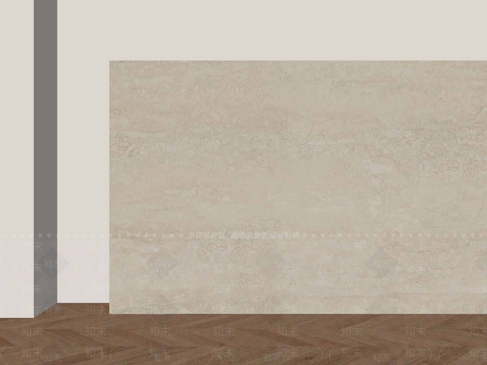 极简石材3D模型下载【ID:1234395557】