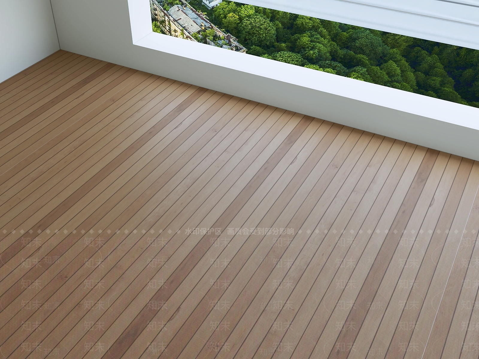 原木风地板3D模型下载【ID:1234395916】