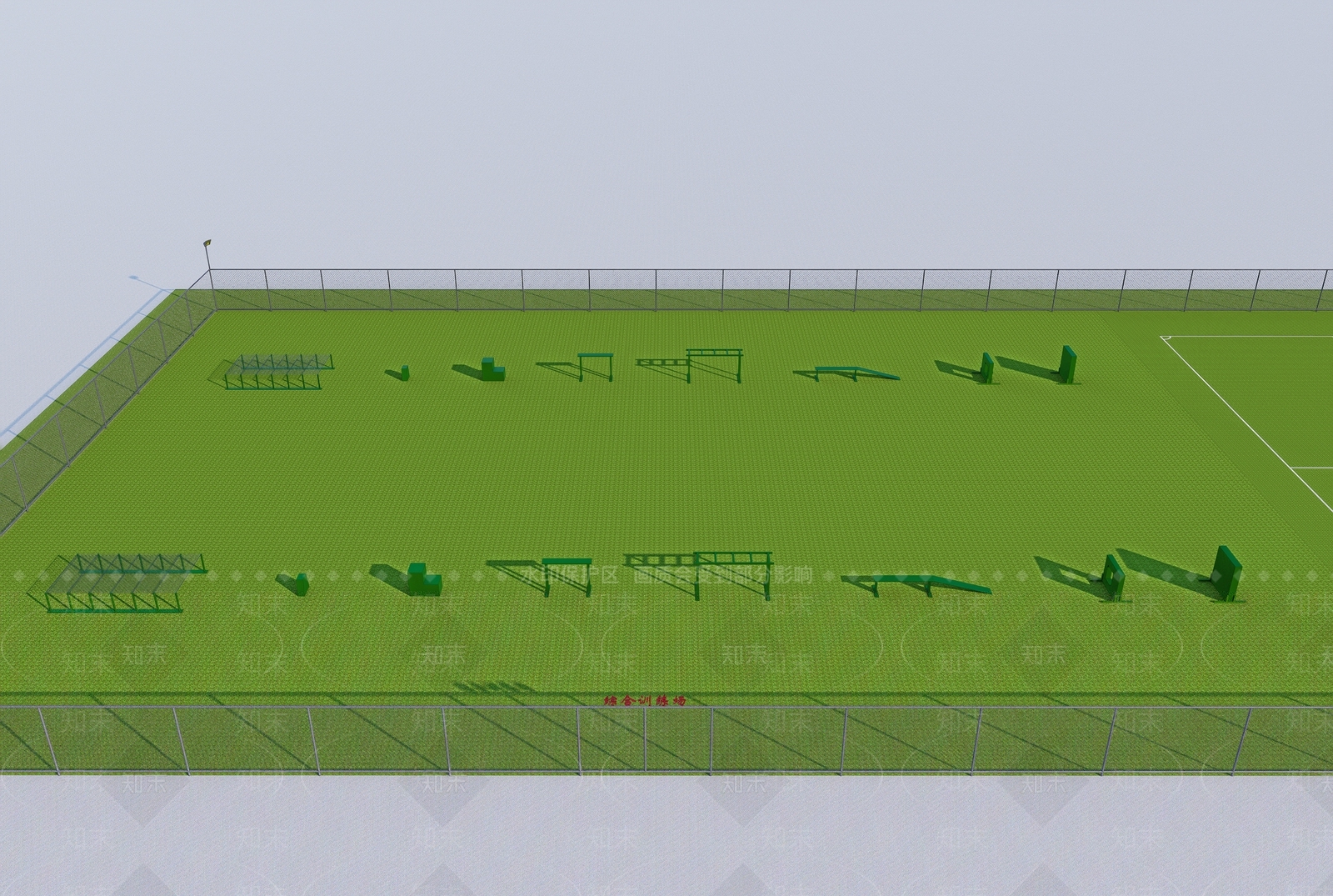 现代主义运动空间SU模型下载【ID:1234431691】