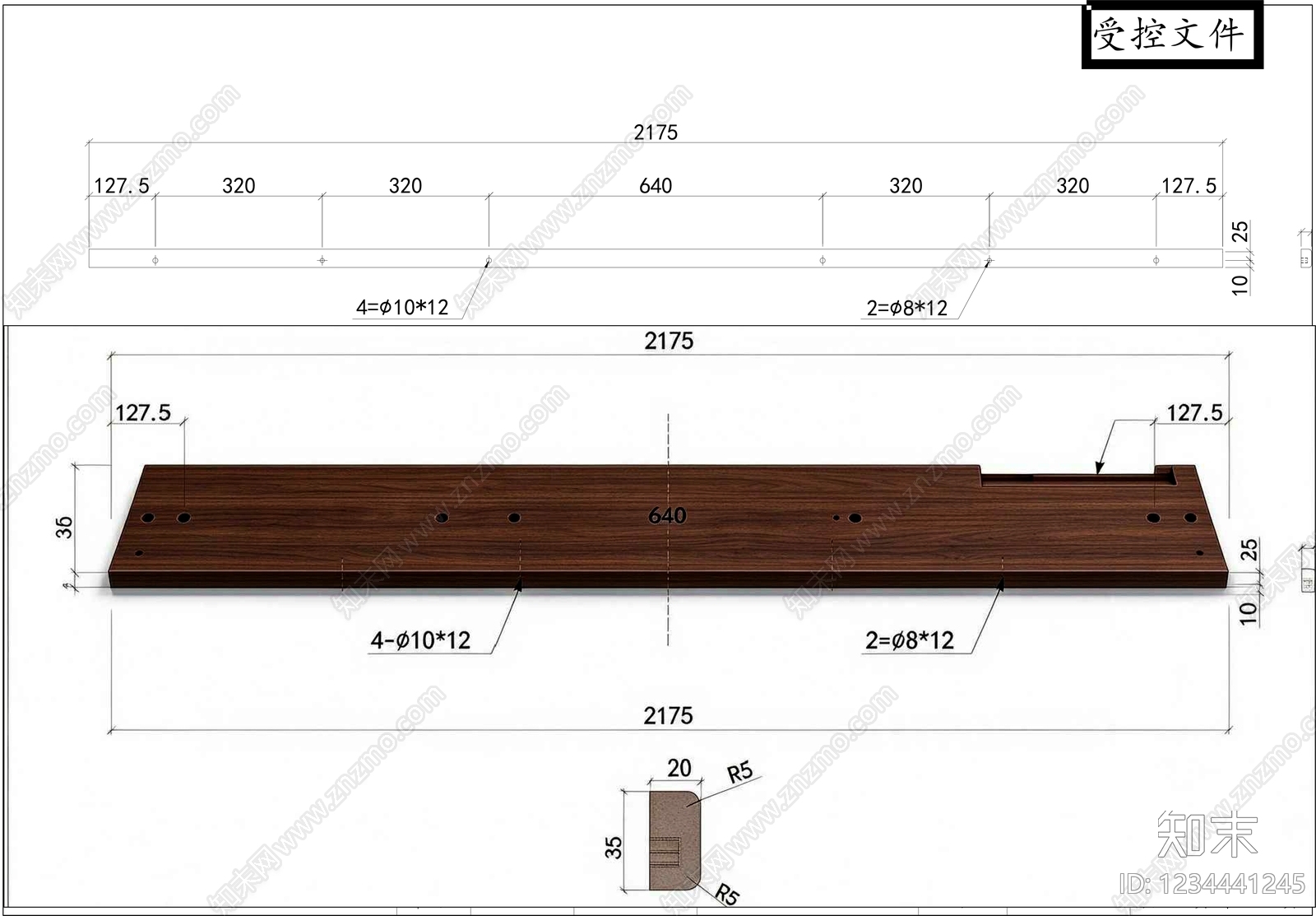 柜子cad施工图下载【ID:1234441245】