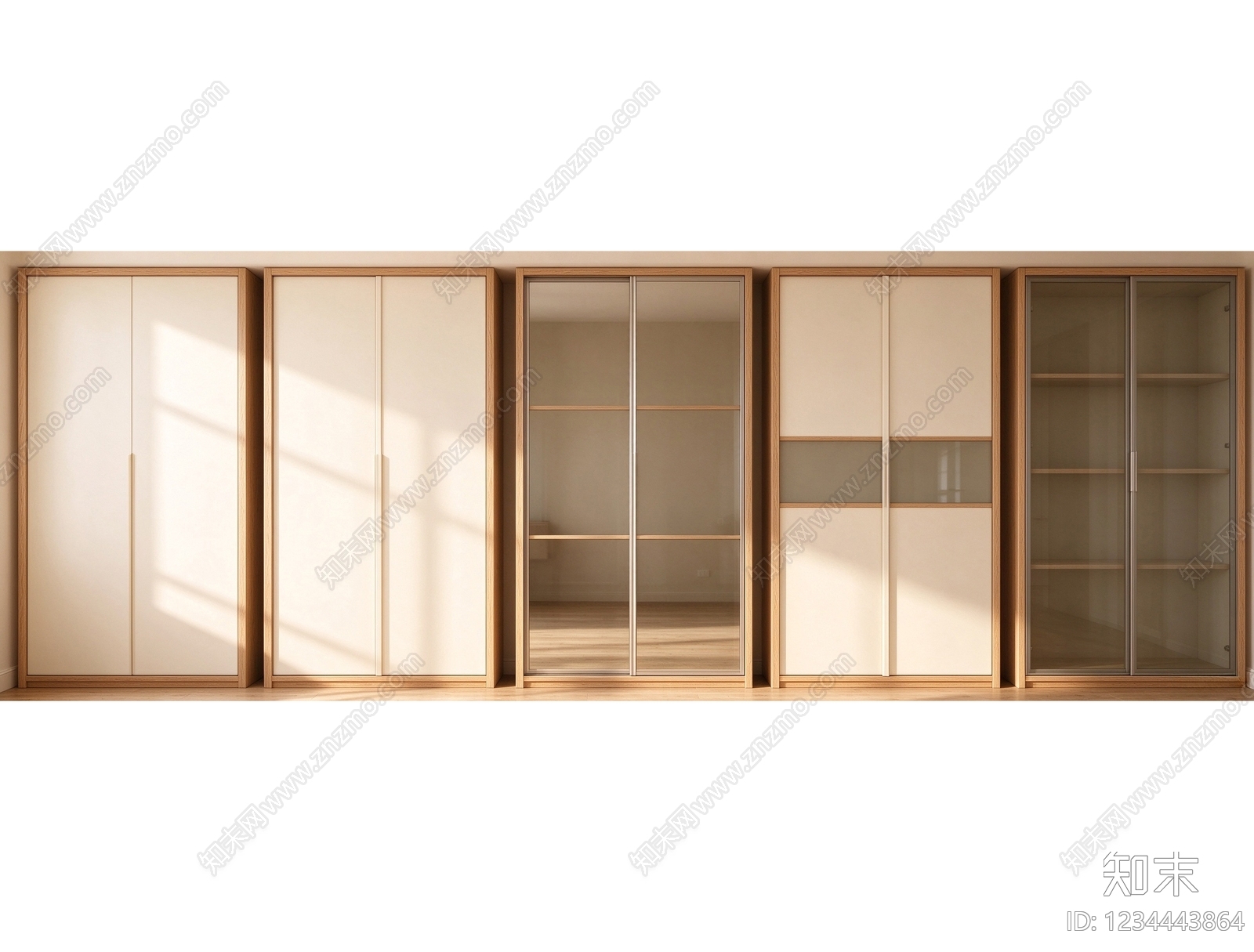 柜子cad施工图下载【ID:1234443864】
