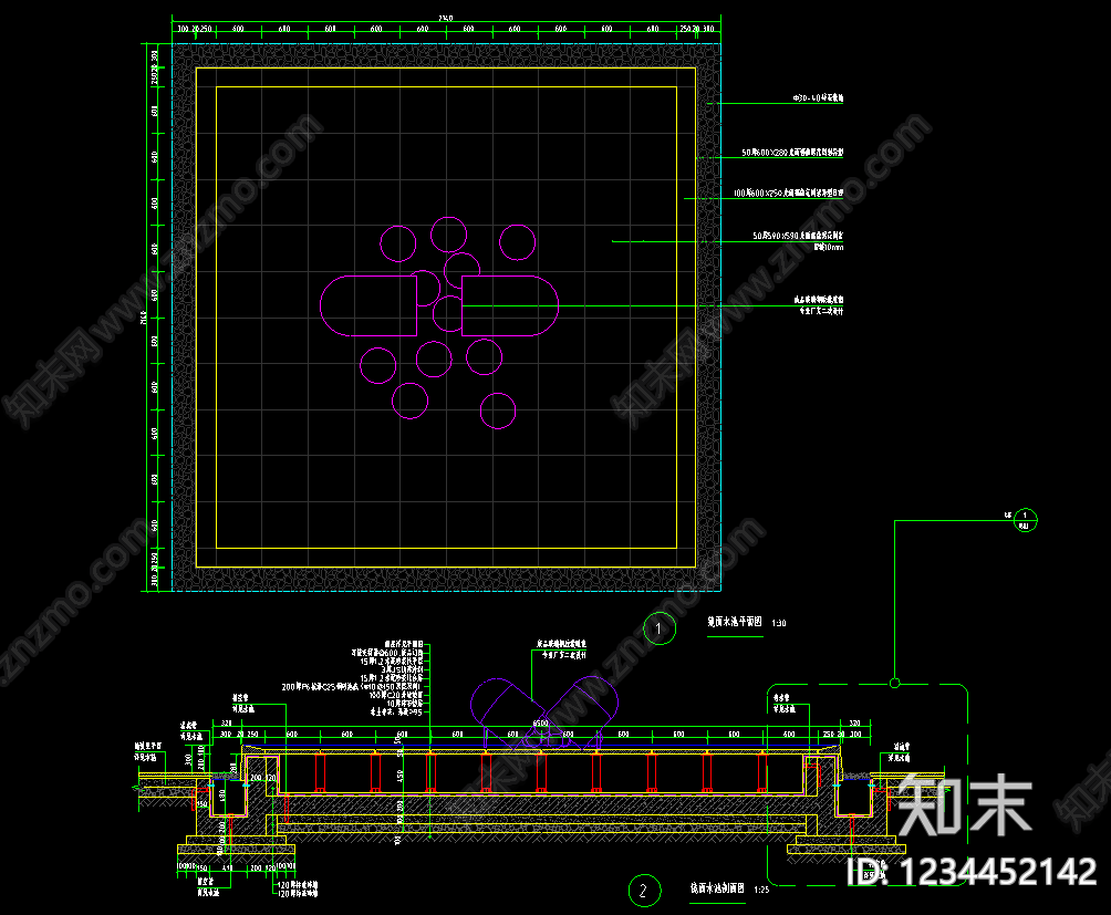 厂房景观cad施工图下载【ID:1234452142】