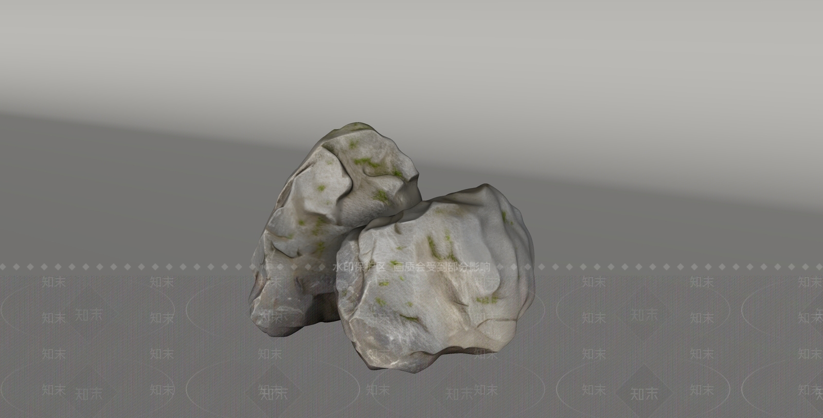 侘寂石材SU模型下载【ID:1234478034】