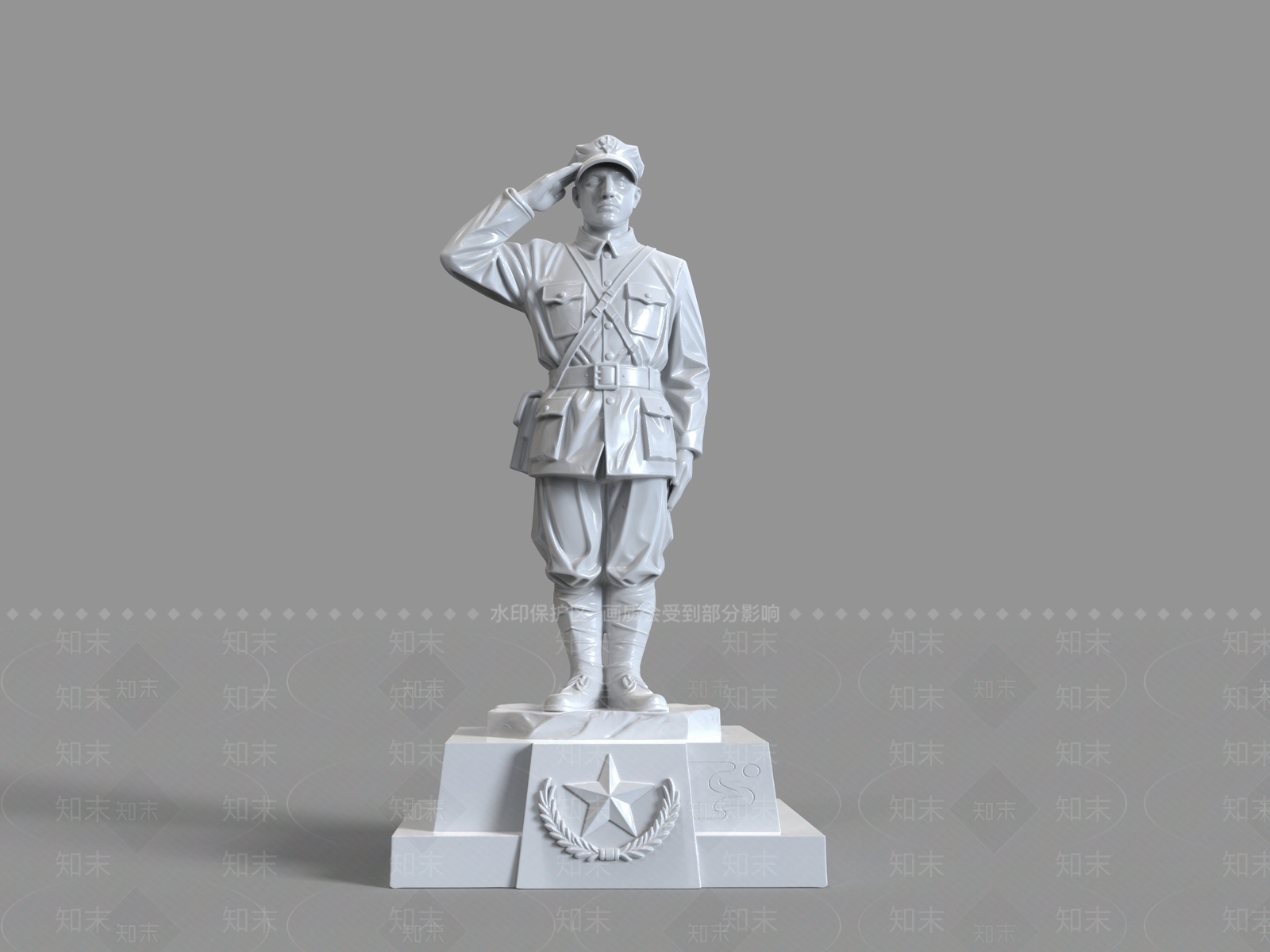 中式雕塑摆件SU模型下载【ID:1234479901】