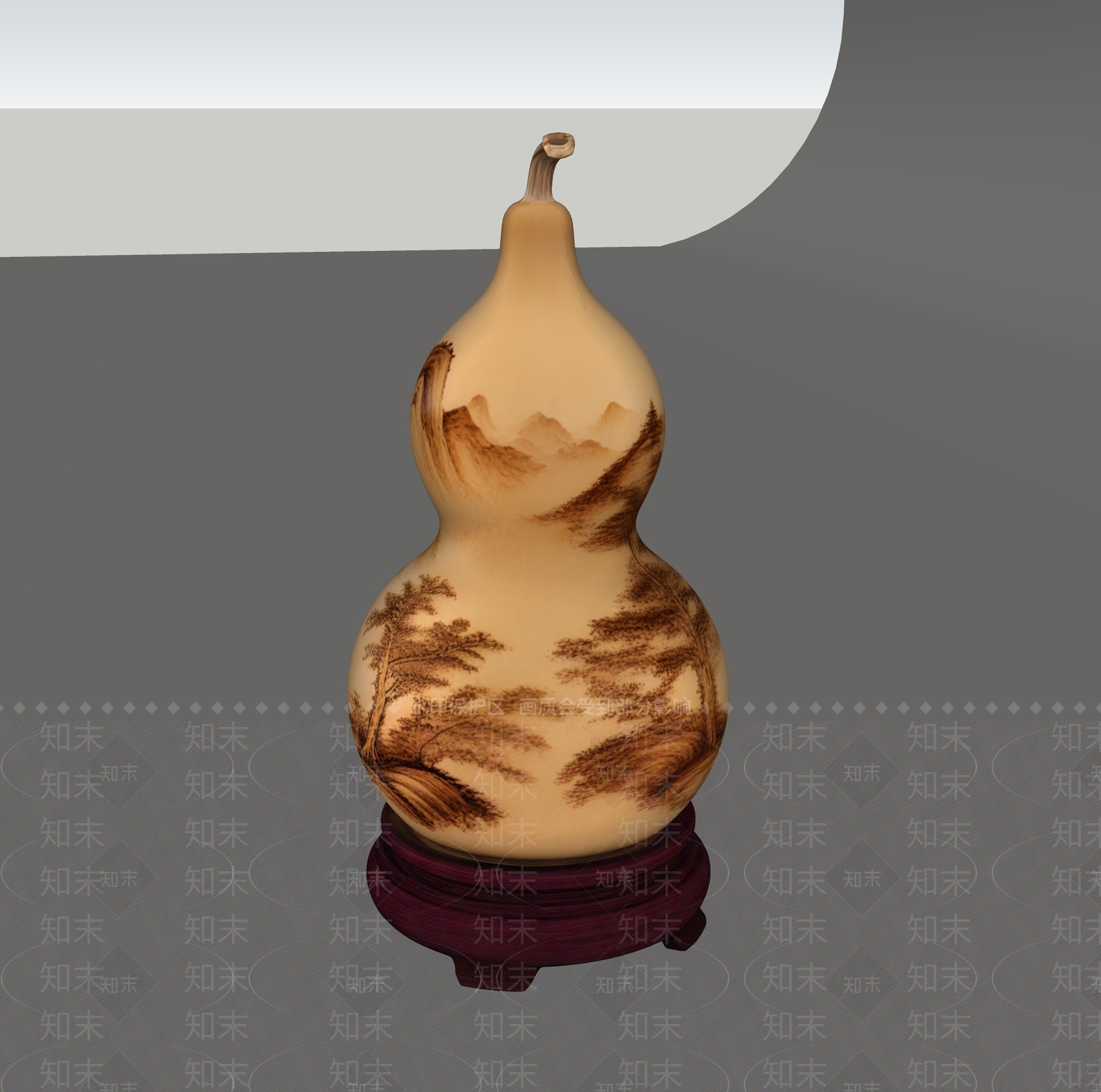 中式其他摆件SU模型下载【ID:1234483102】