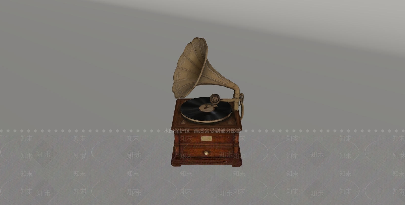 复古舞台音响SU模型下载【ID:1234486822】