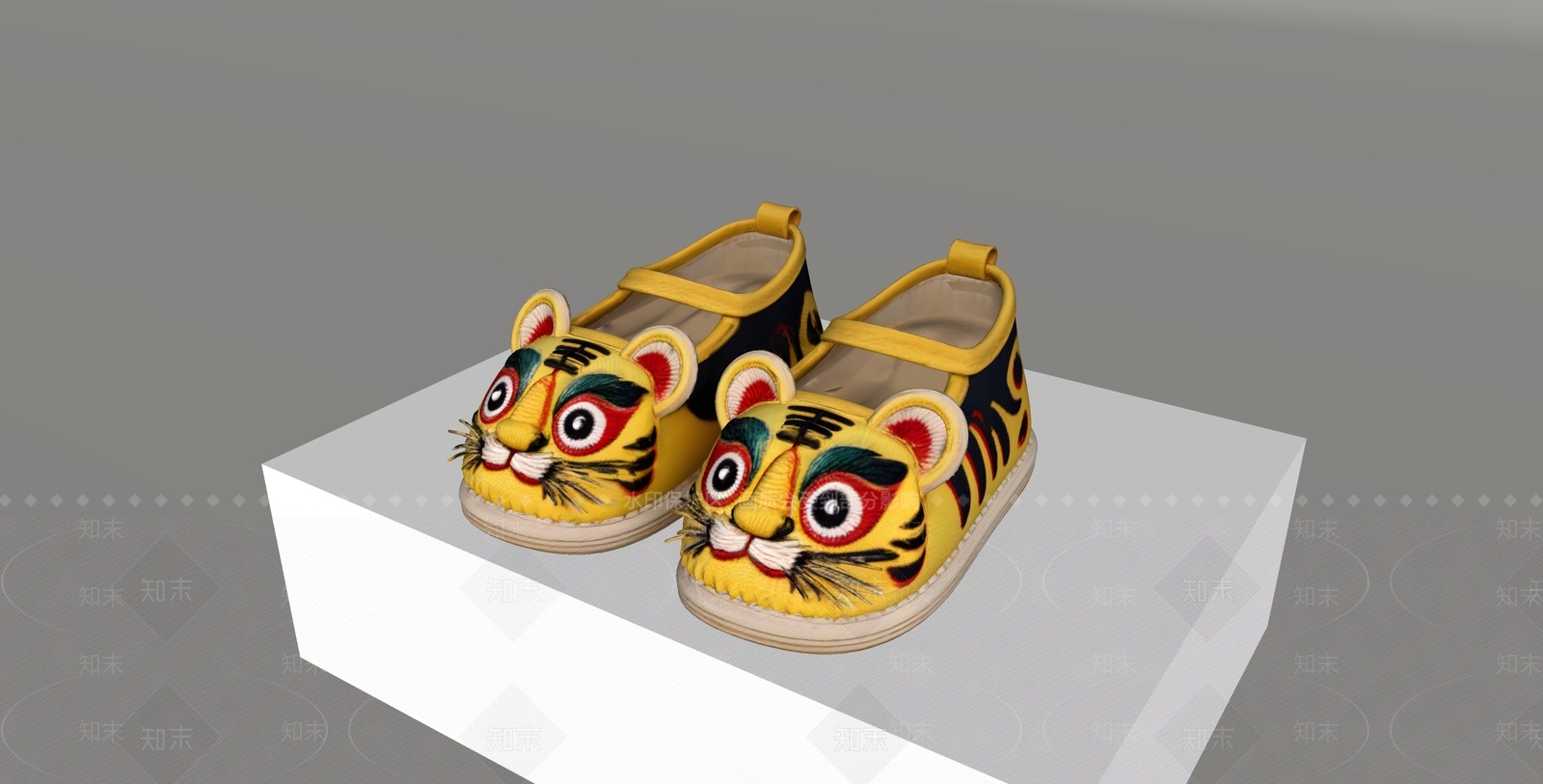 中式鞋子SU模型下载【ID:1234488594】
