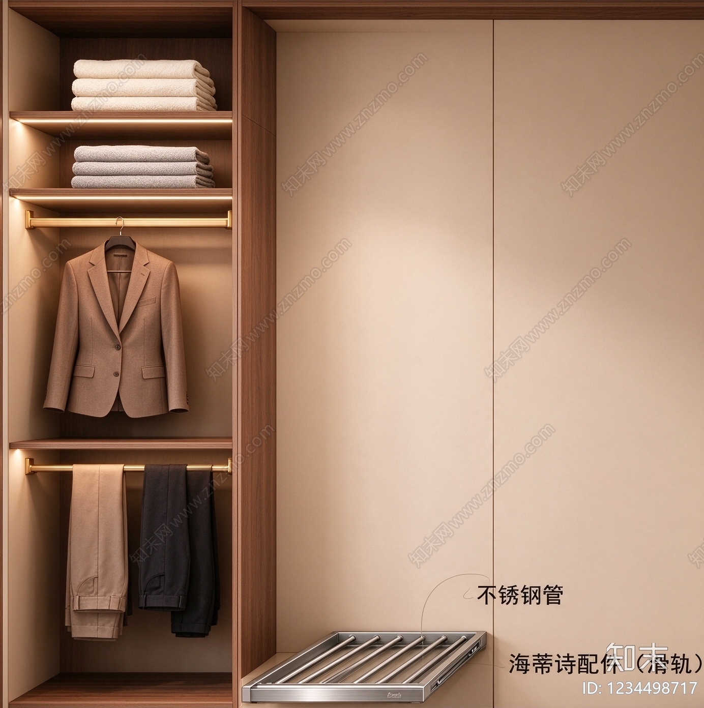 柜子cad施工图下载【ID:1234498717】