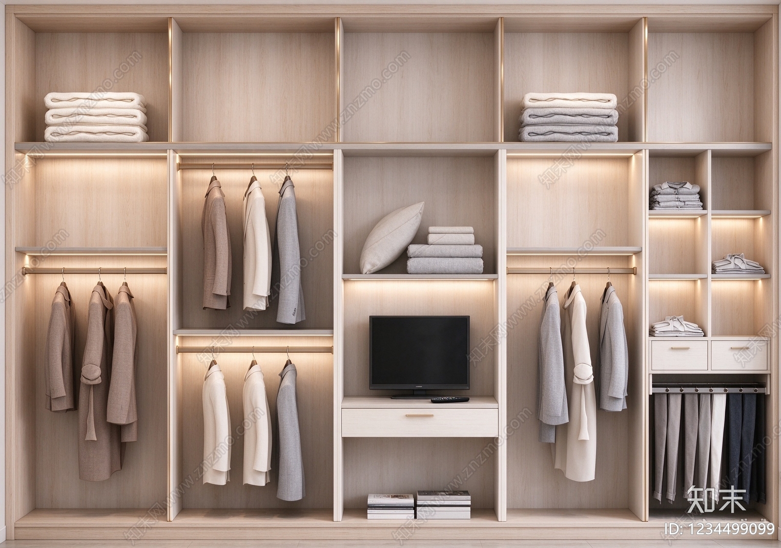 柜子cad施工图下载【ID:1234499099】