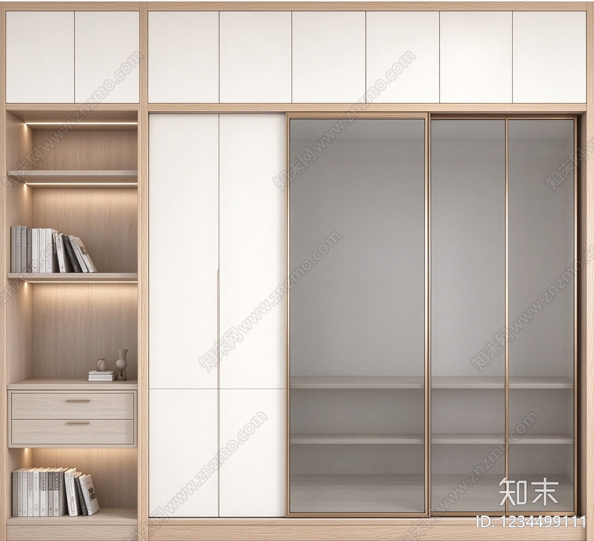 柜子cad施工图下载【ID:1234499111】