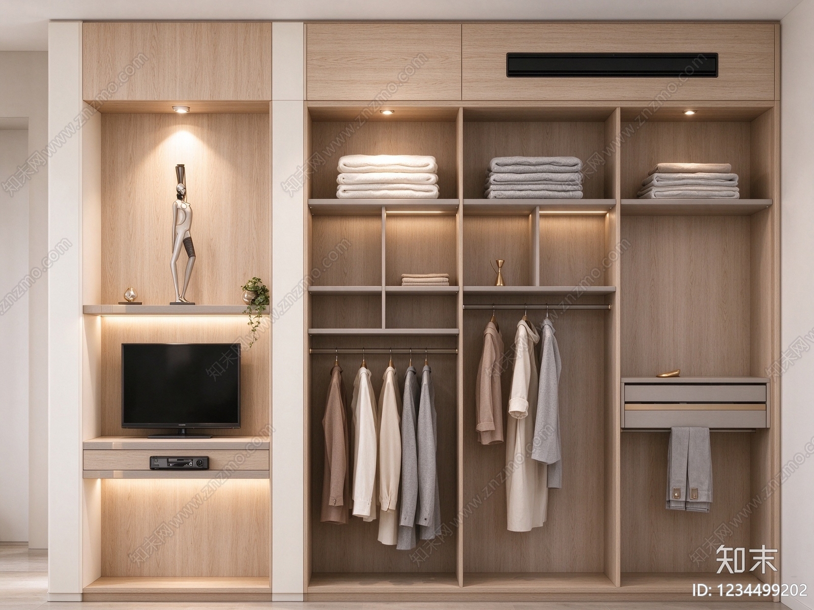 柜子cad施工图下载【ID:1234499202】
