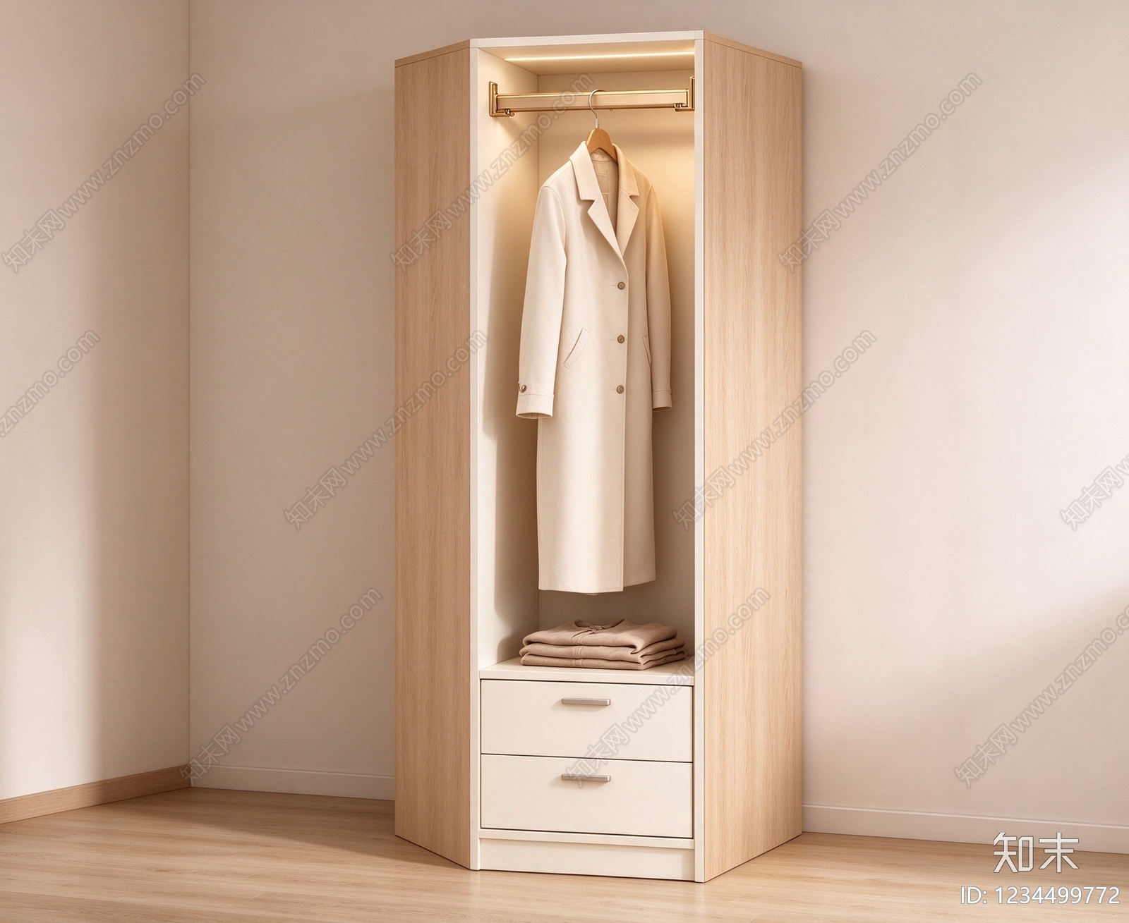 柜子cad施工图下载【ID:1234499772】