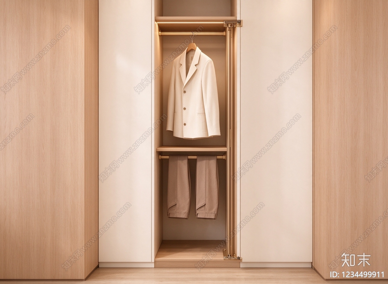 柜子cad施工图下载【ID:1234499911】