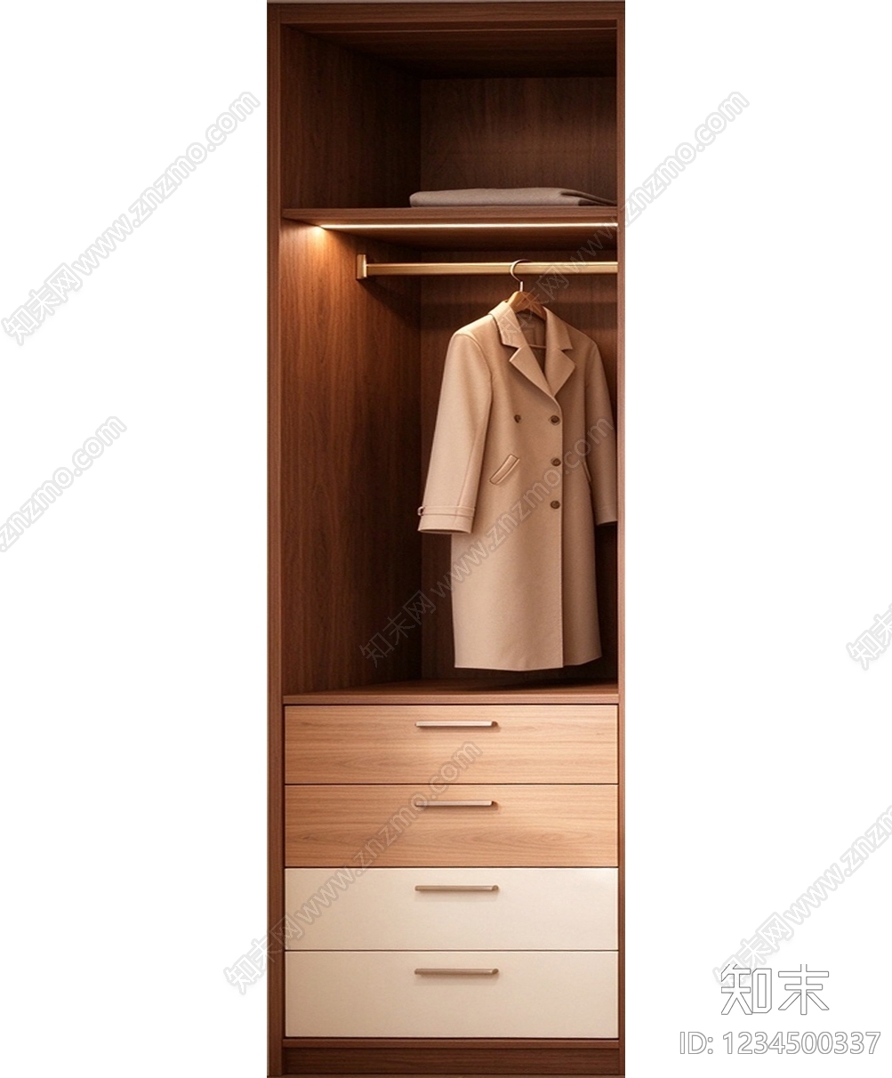 柜子cad施工图下载【ID:1234500337】