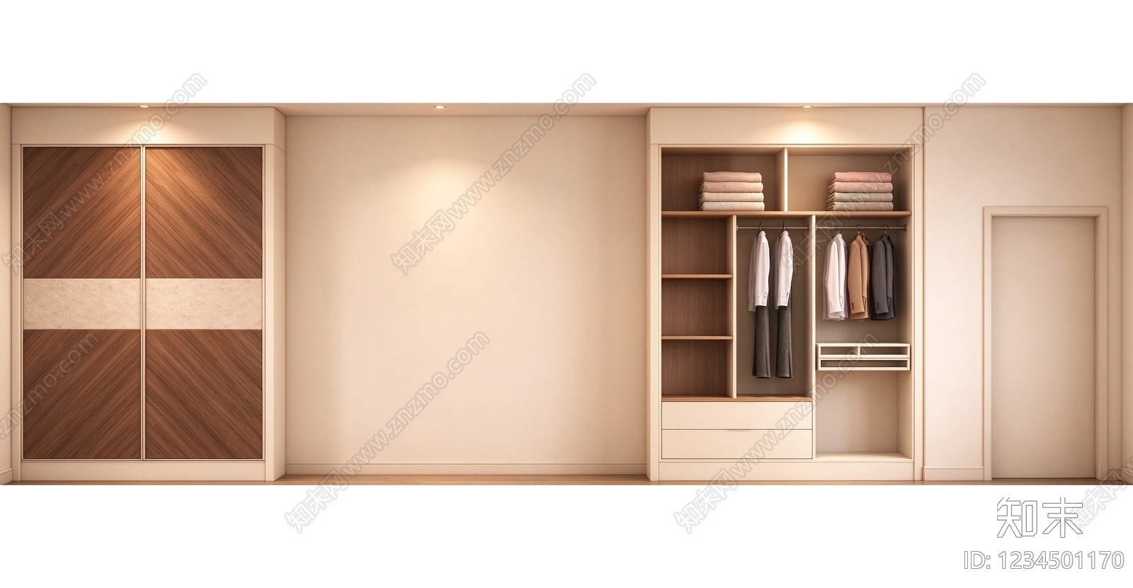 柜子cad施工图下载【ID:1234501170】