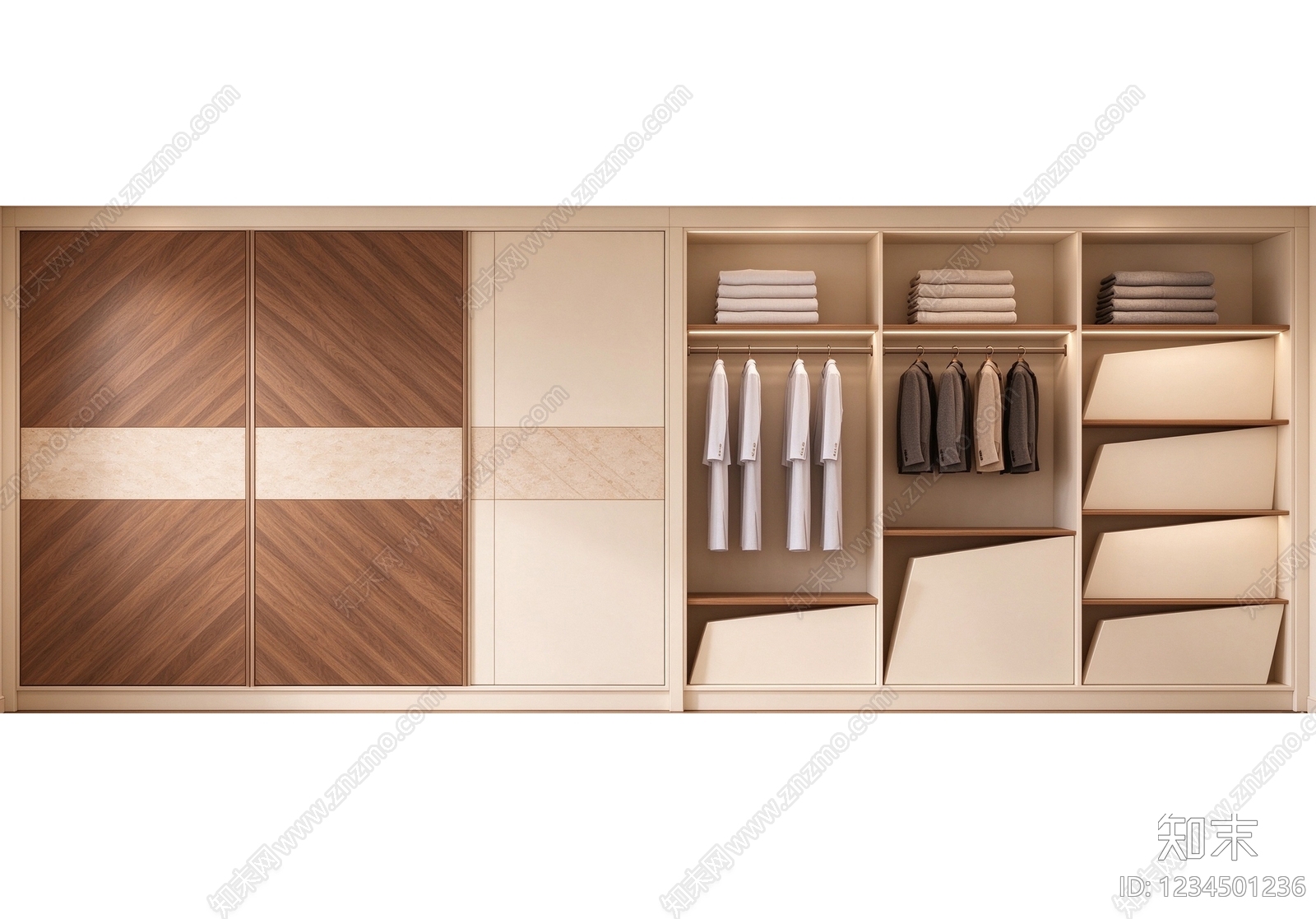 柜子cad施工图下载【ID:1234501236】