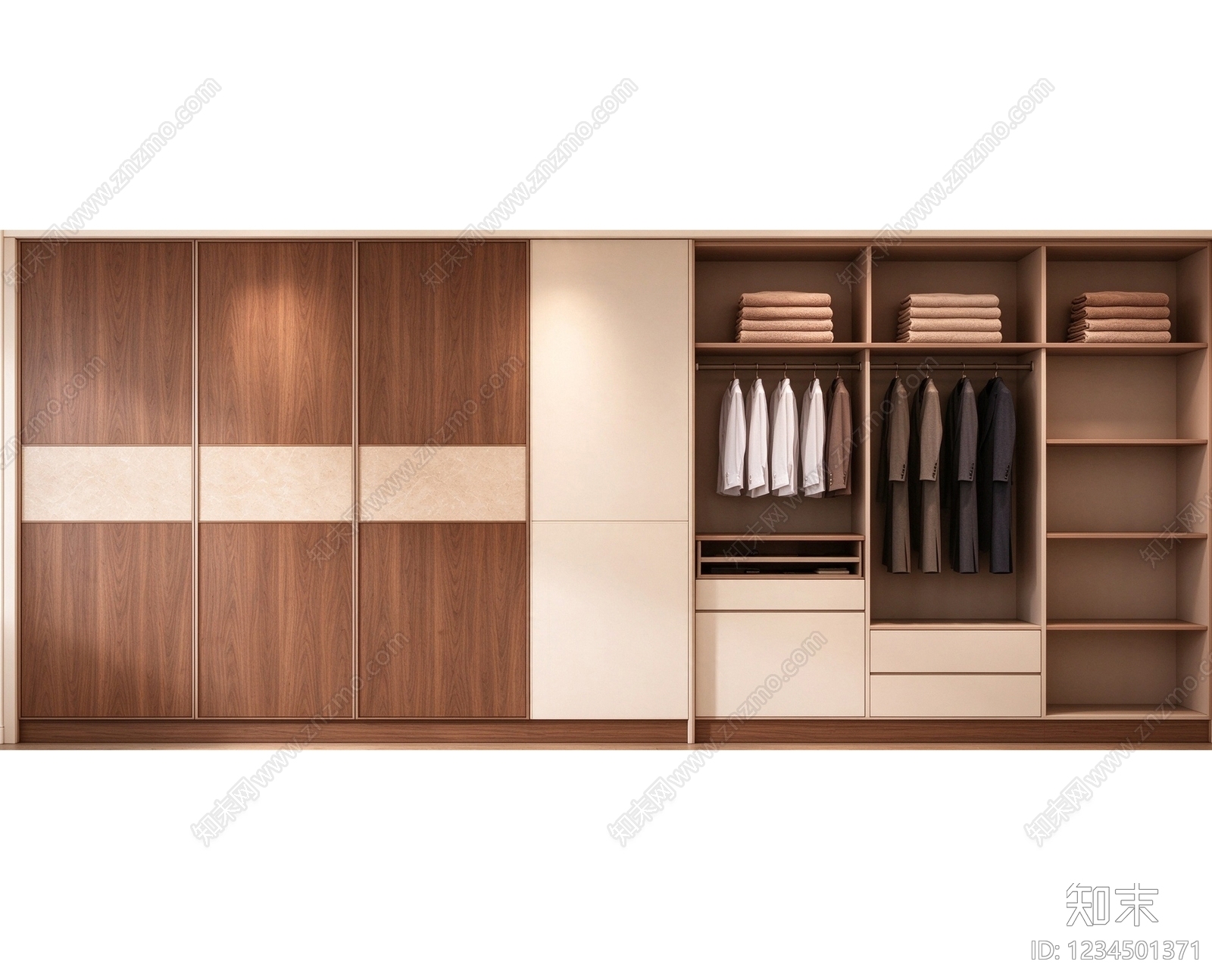 柜子cad施工图下载【ID:1234501371】