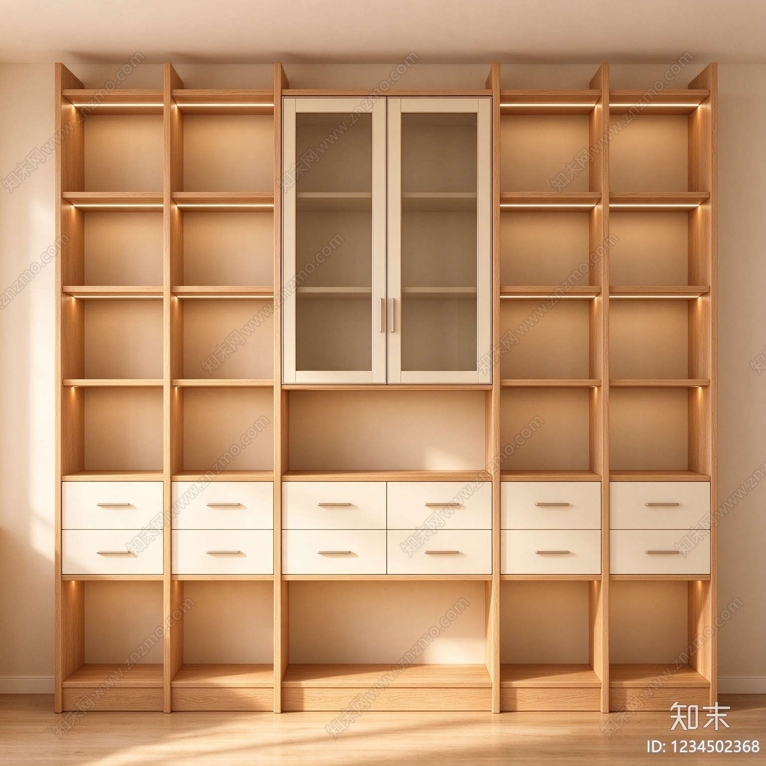 柜子cad施工图下载【ID:1234502368】