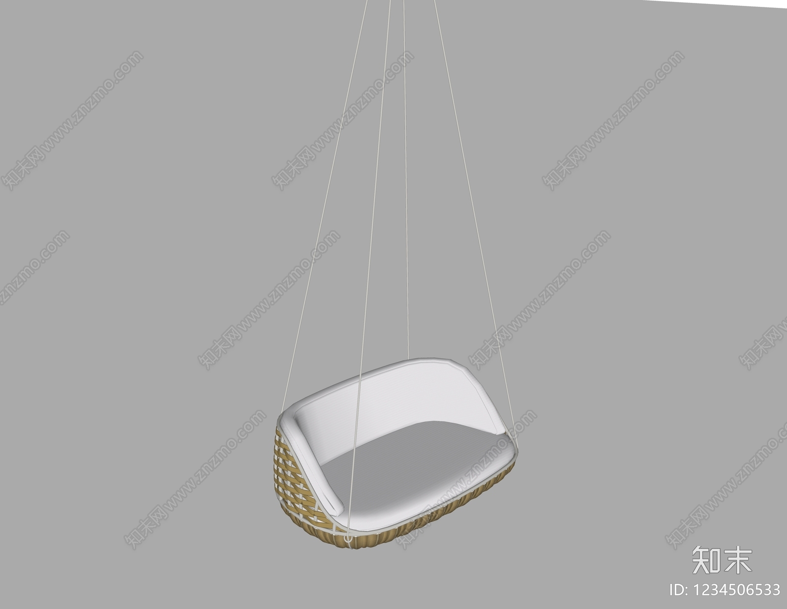 现代简约户外椅SU模型下载【ID:1234506533】