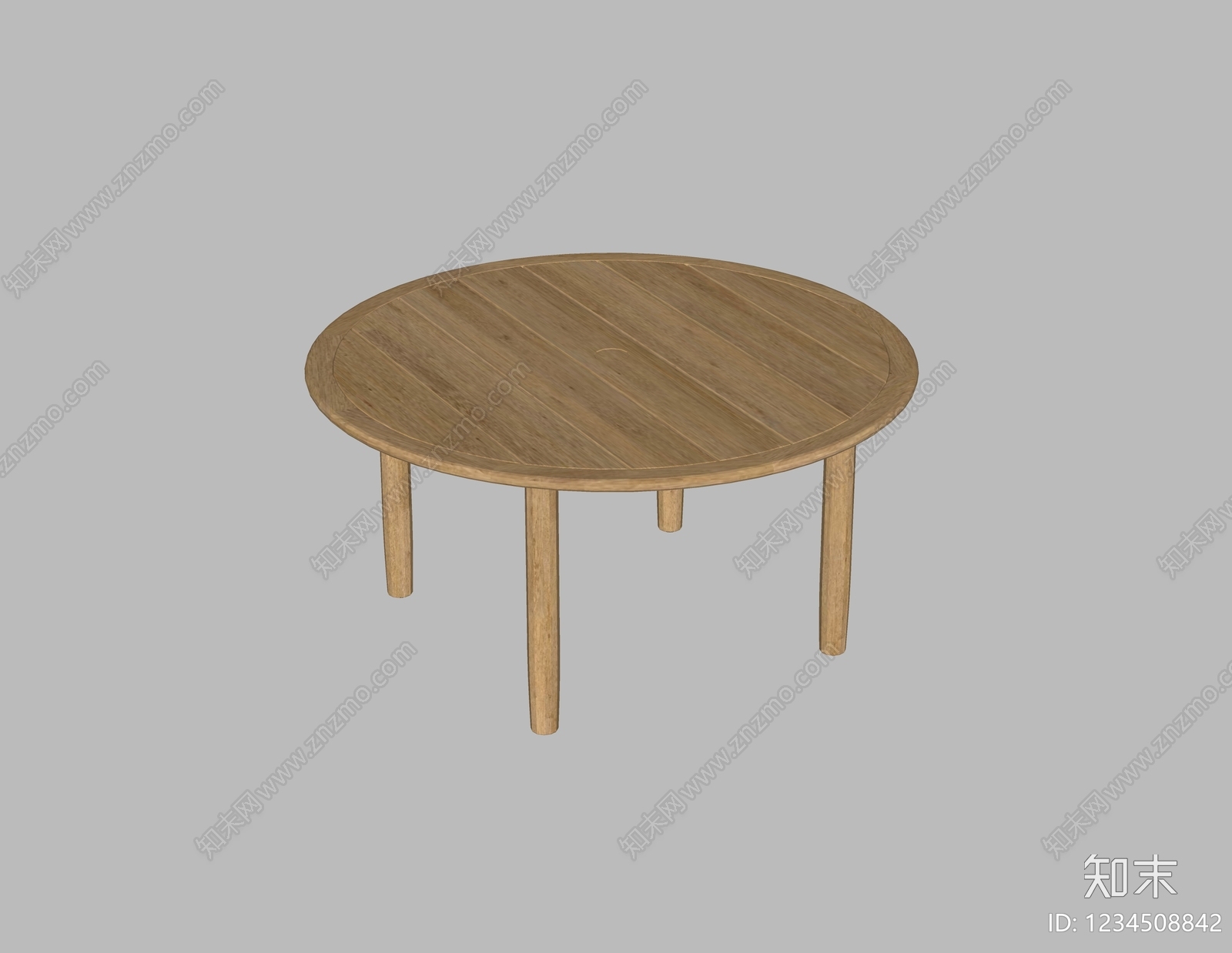 原木风户外桌椅SU模型下载【ID:1234508842】
