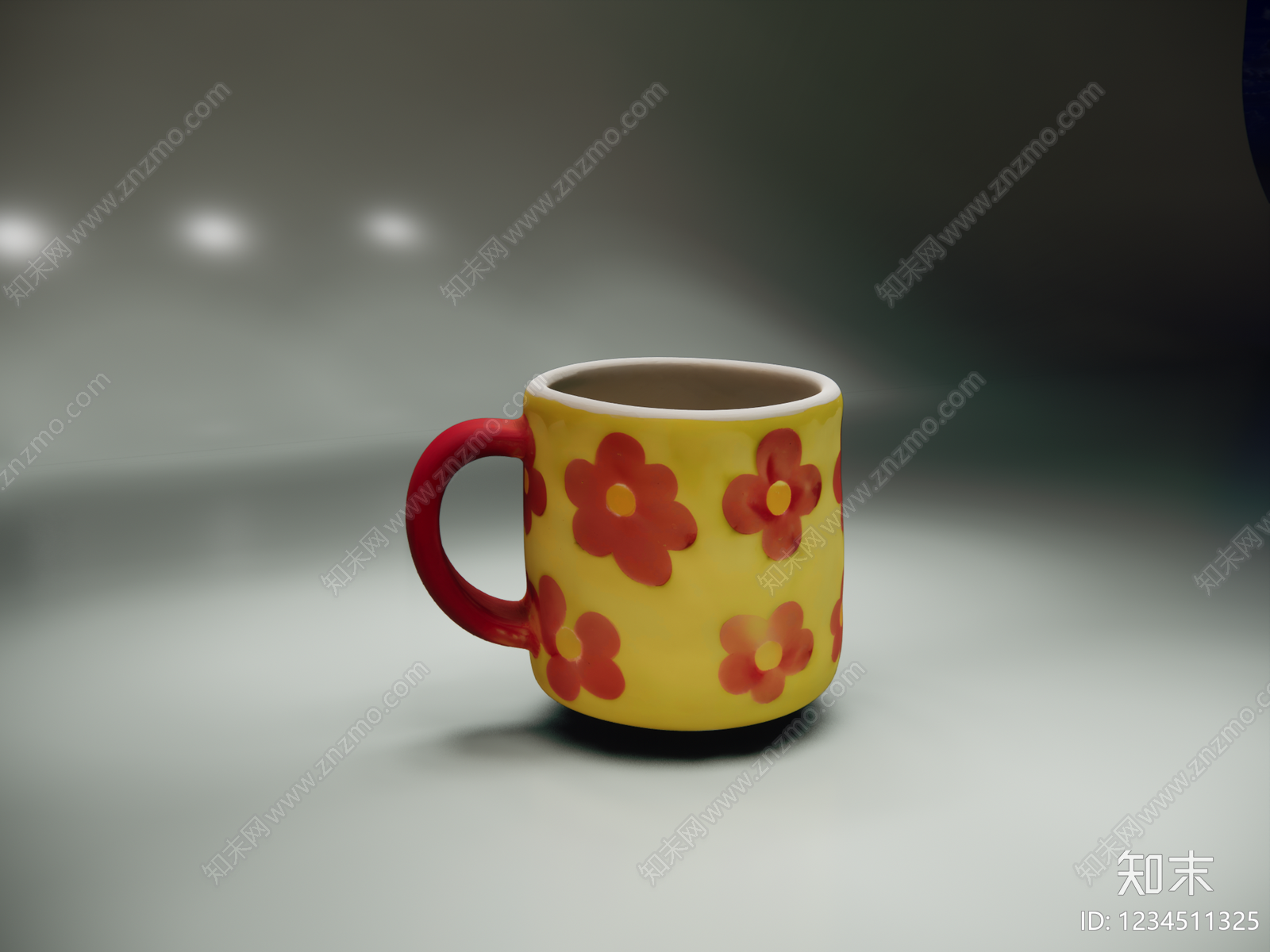 复古杯子SU模型下载【ID:1234511325】