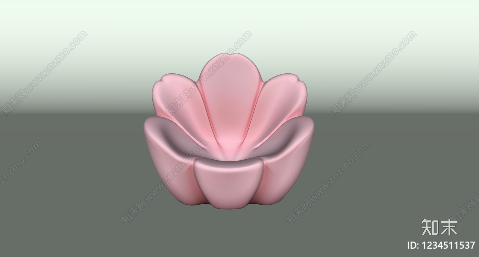 现代花瓣沙发SU模型下载【ID:1234511537】
