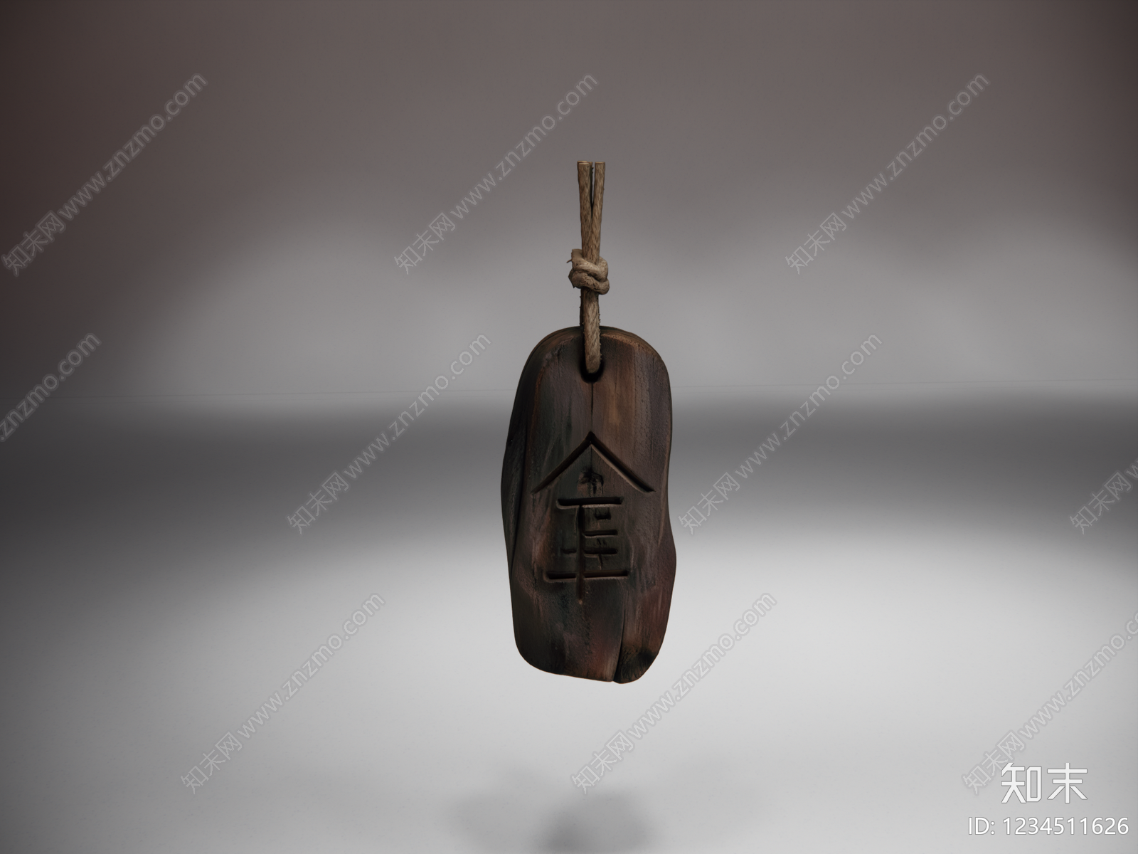 中式挂件SU模型下载【ID:1234511626】