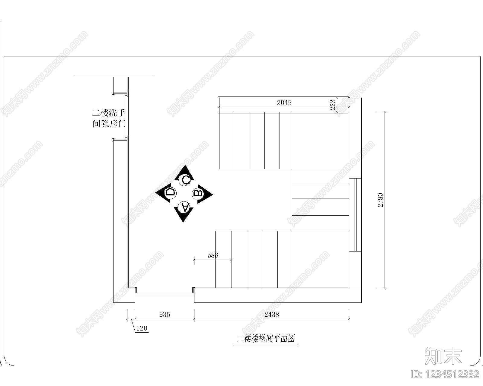 背景墙节点cad施工图下载【ID:1234512332】