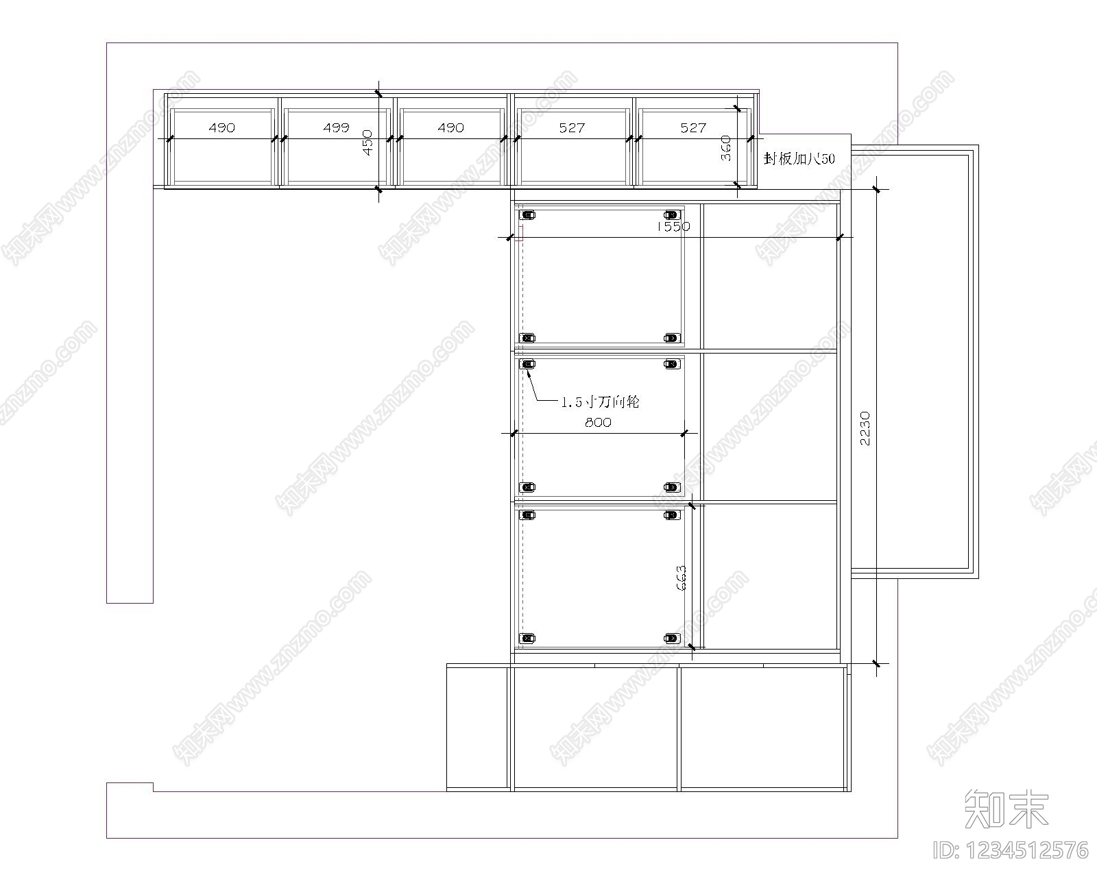 综合家具节点cad施工图下载【ID:1234512576】