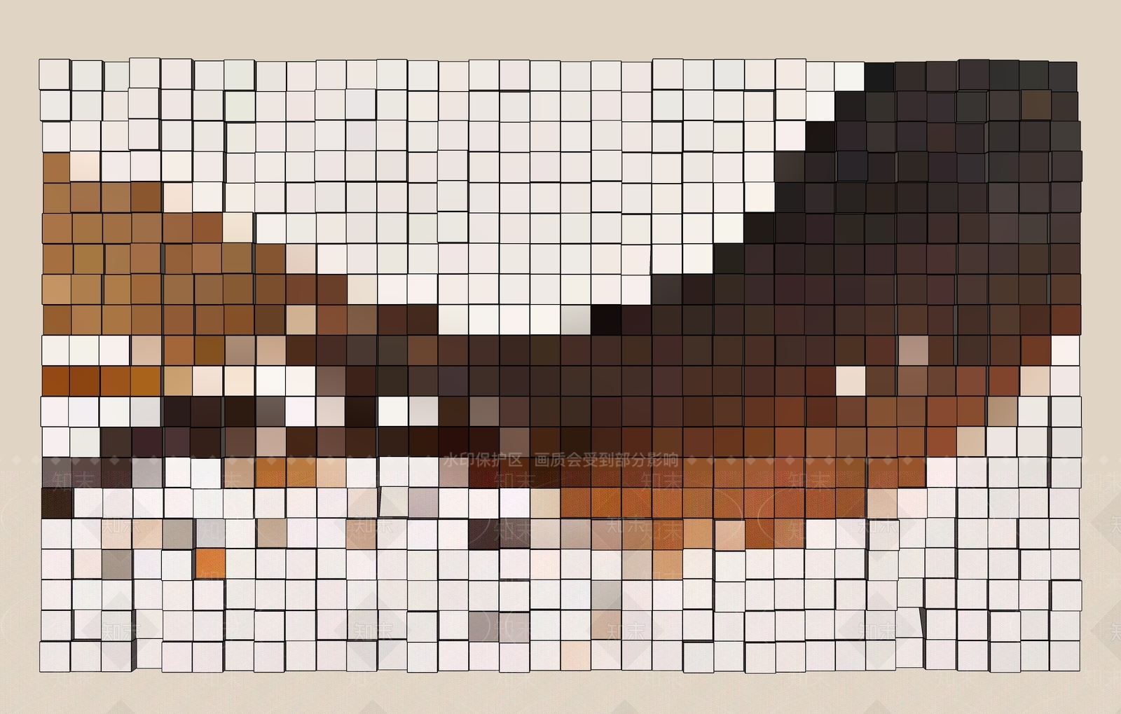 现代挂画SU模型下载【ID:1234513065】