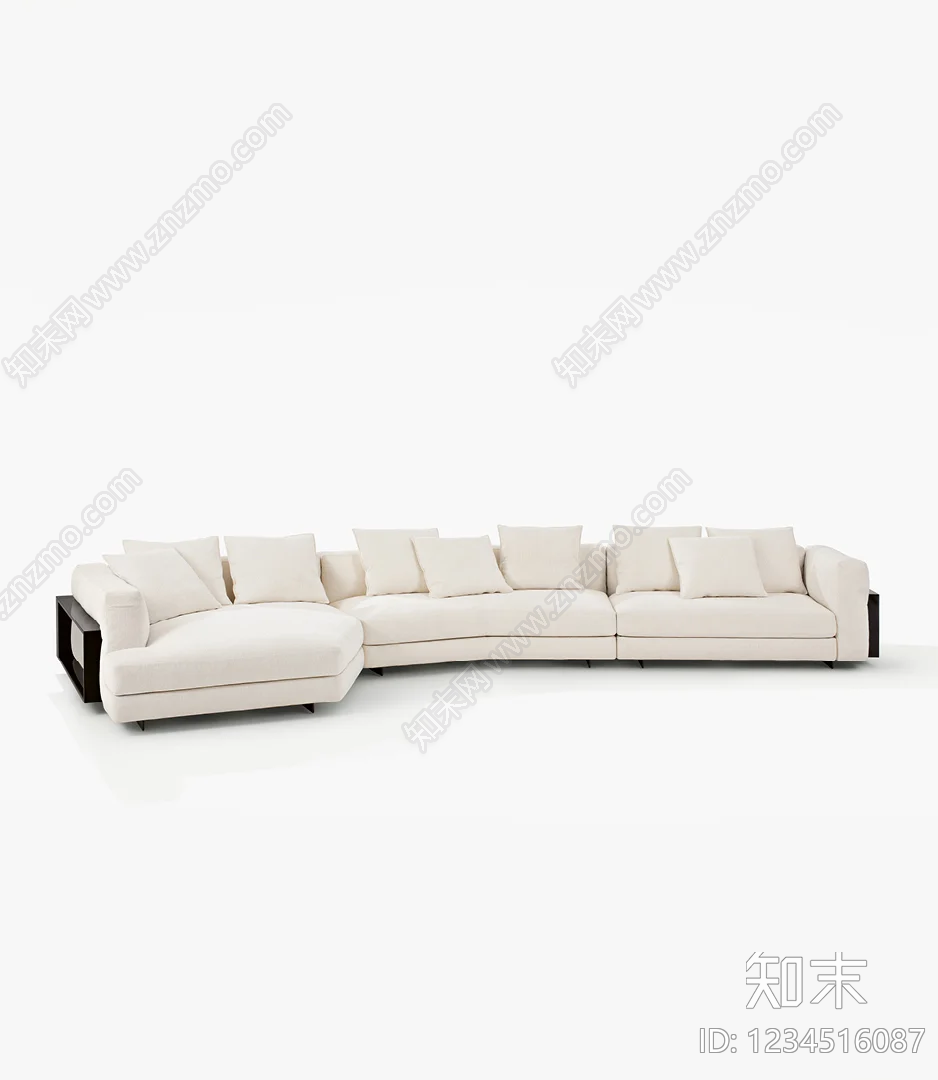 沙发cad施工图下载【ID:1234516087】