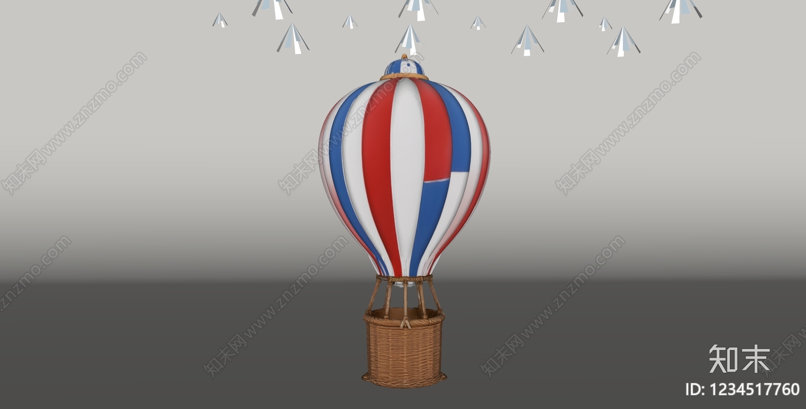复古雕塑摆件SU模型下载【ID:1234517760】