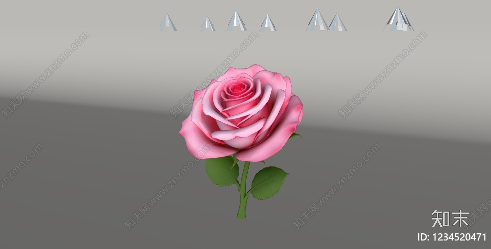 花草SU模型下载【ID:1234520471】