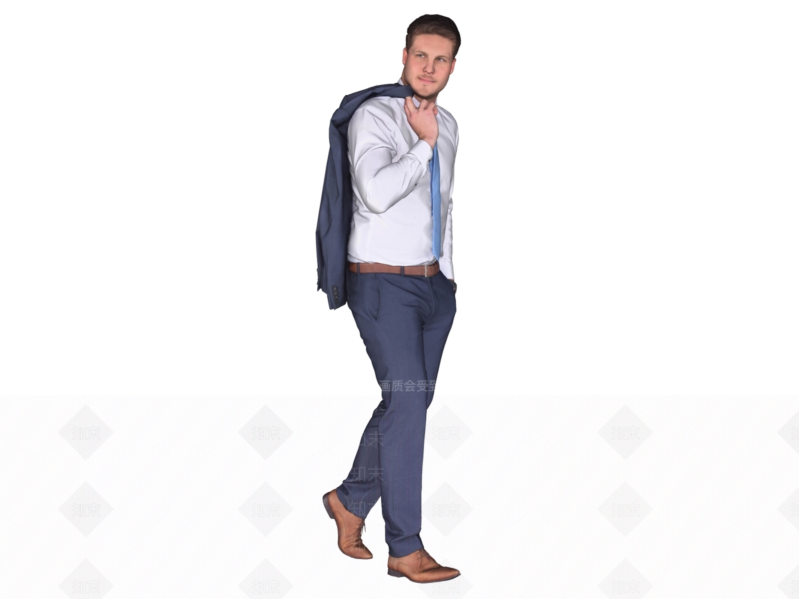 男人SU模型下载【ID:1234529614】