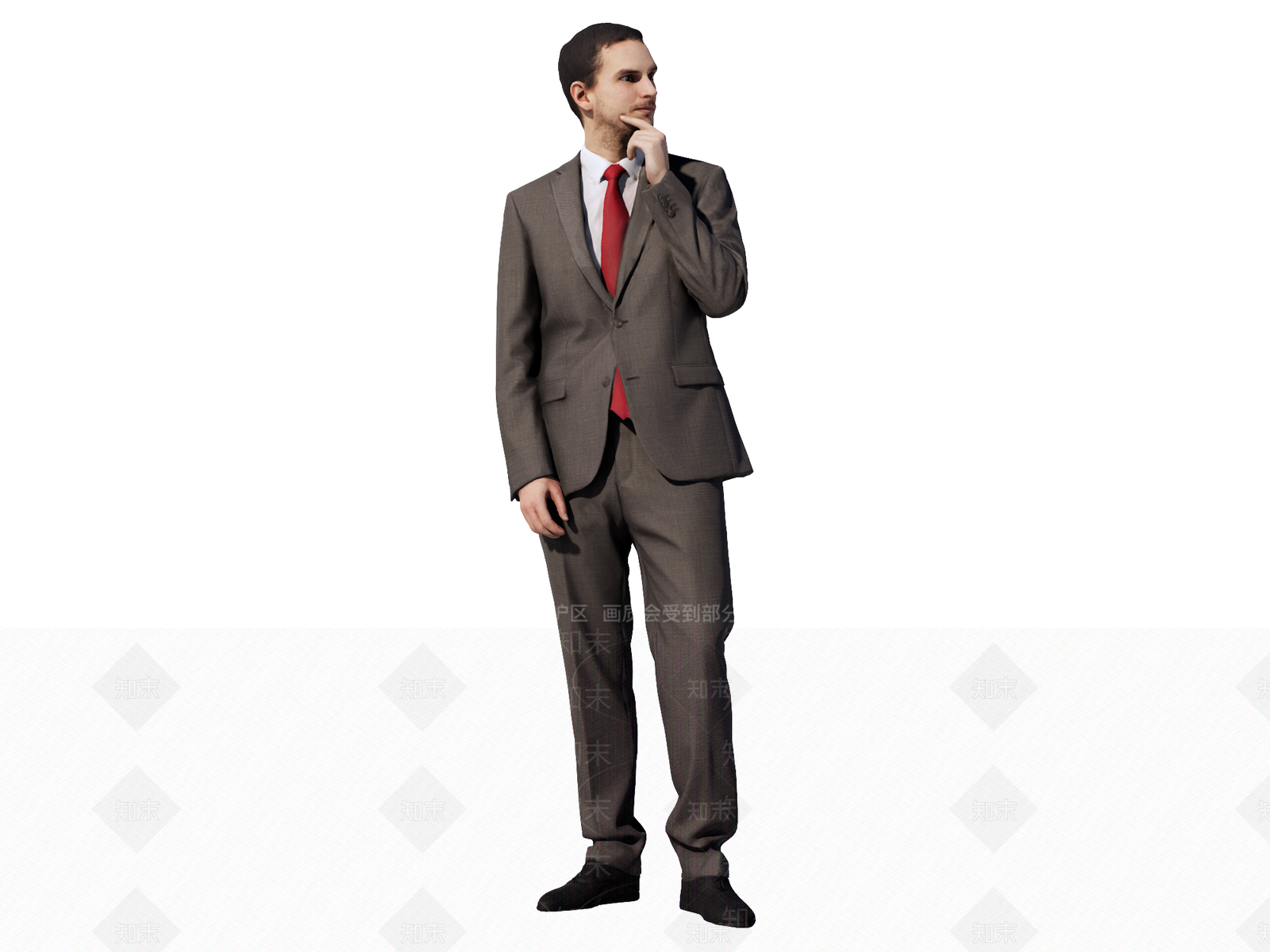 男人SU模型下载【ID:1234530278】