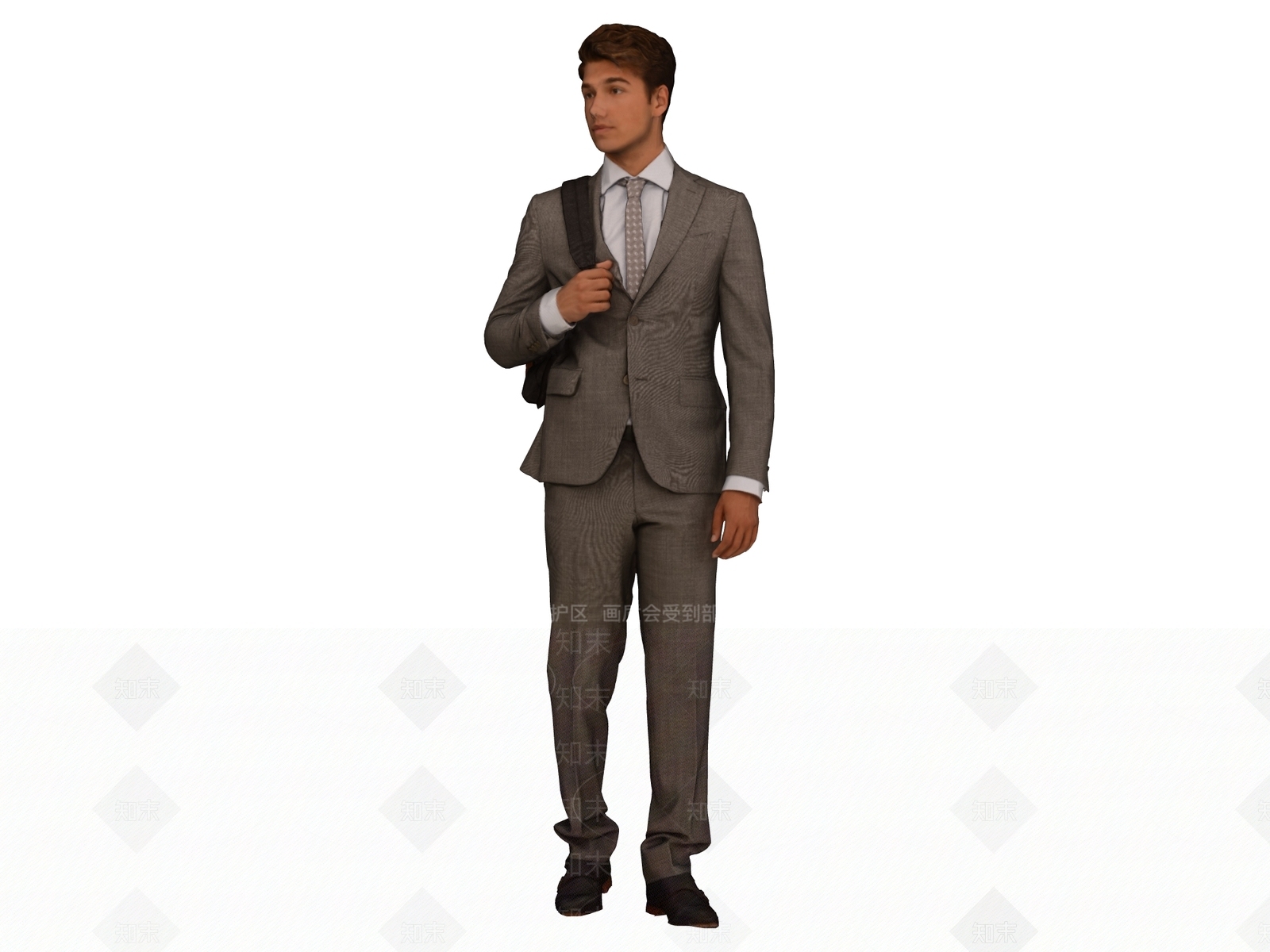 男人SU模型下载【ID:1234530756】
