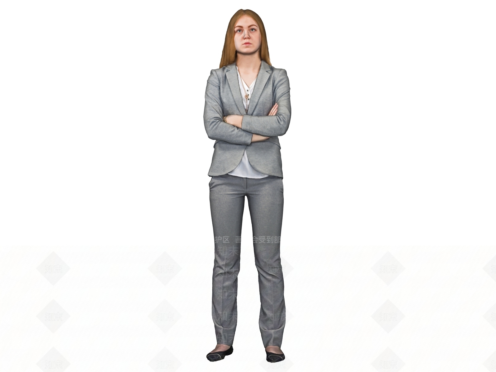 女人SU模型下载【ID:1234532642】