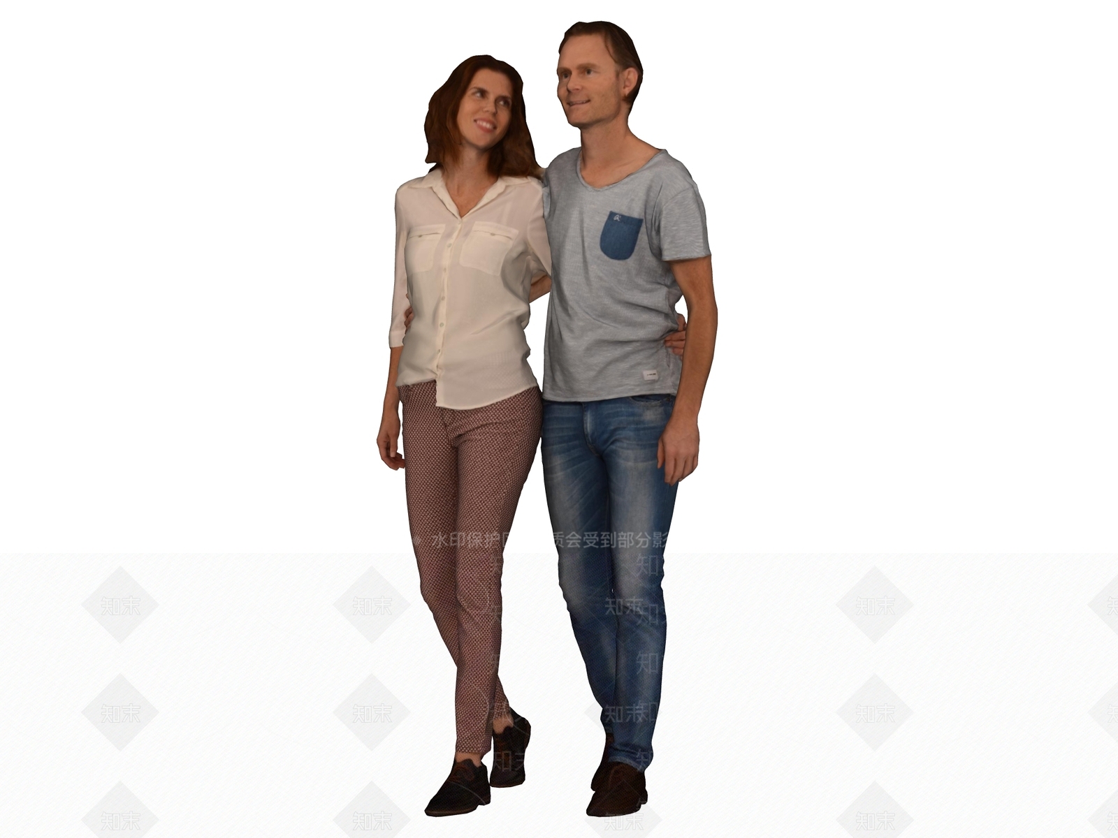 多人SU模型下载【ID:1234534683】