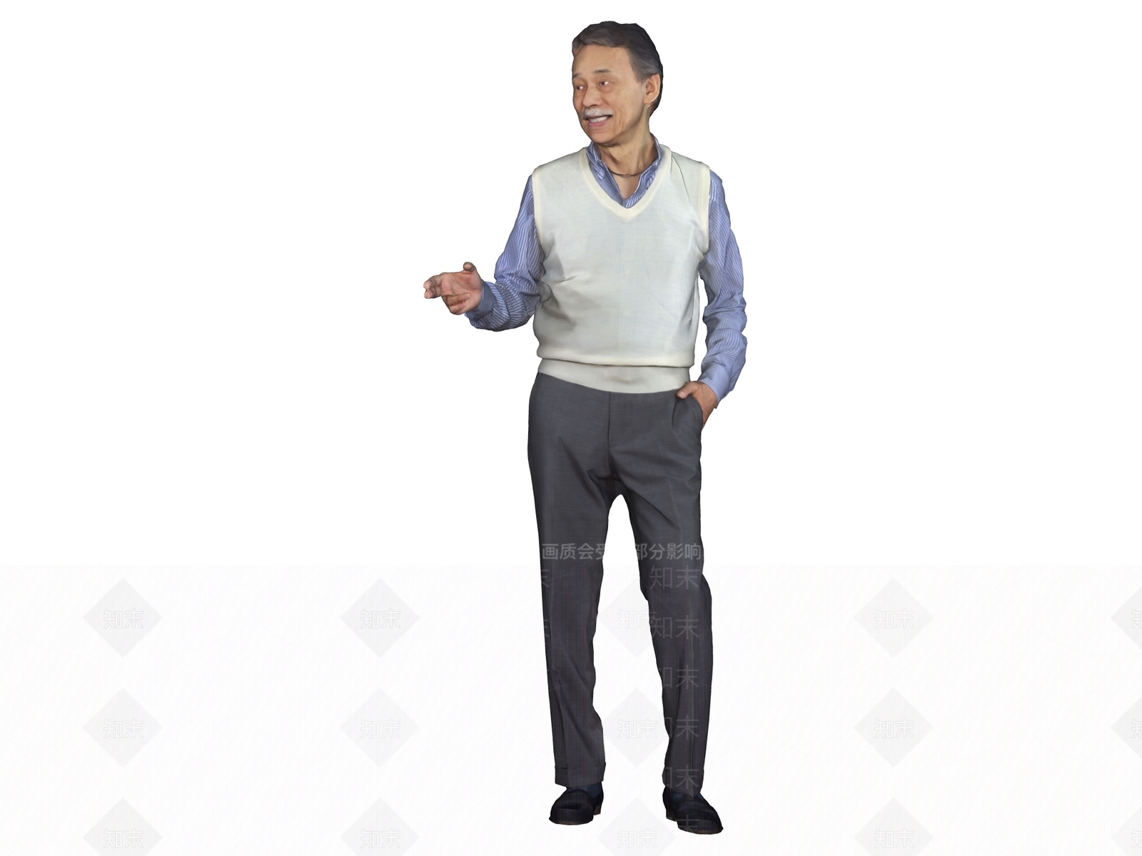 男人SU模型下载【ID:1234545120】