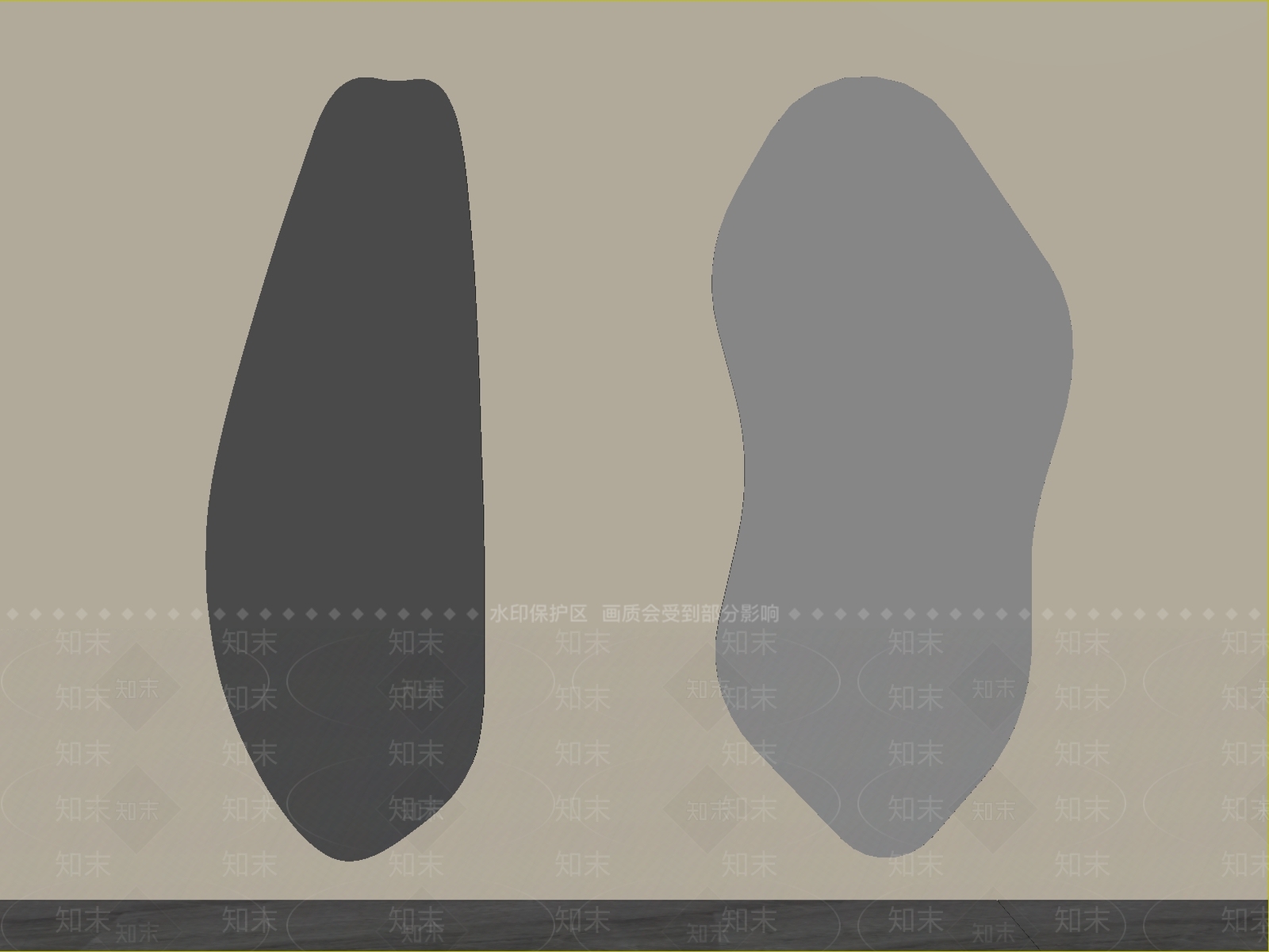 极简镜子3D模型下载【ID:1234546922】