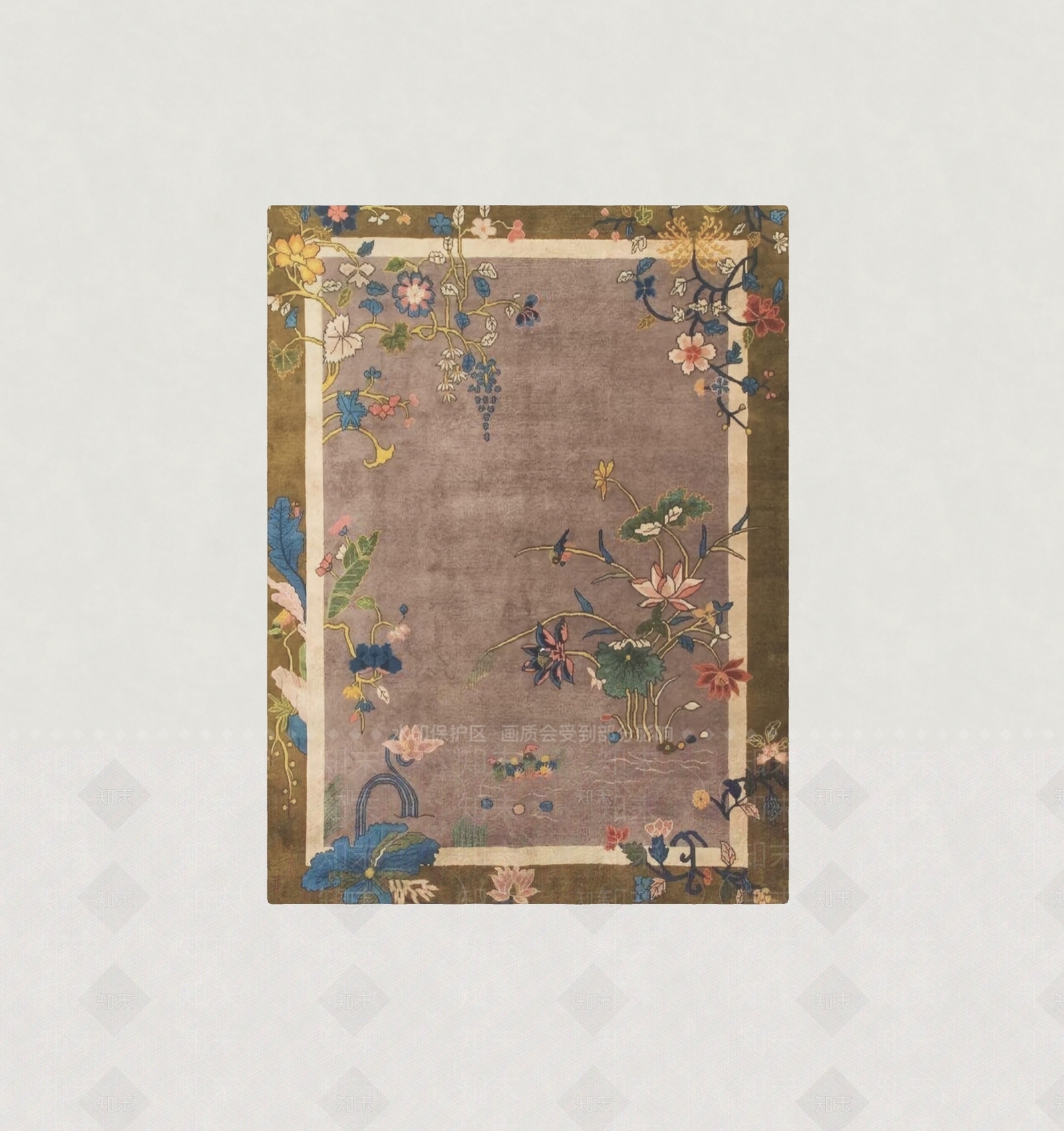 中式地毯SU模型下载【ID:1234547569】
