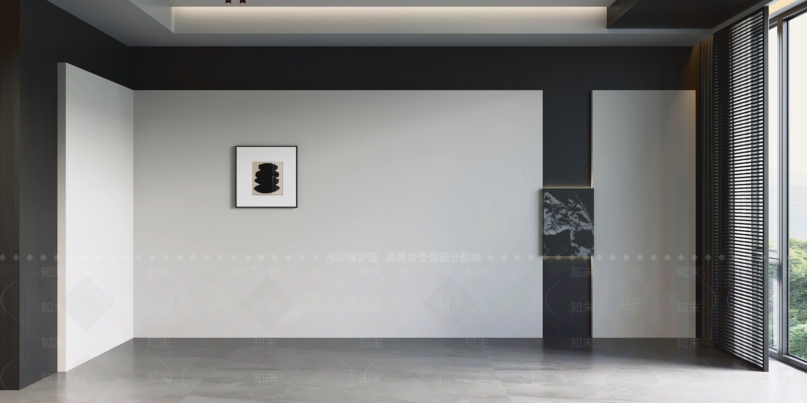 极简隔断3D模型下载【ID:1234548222】