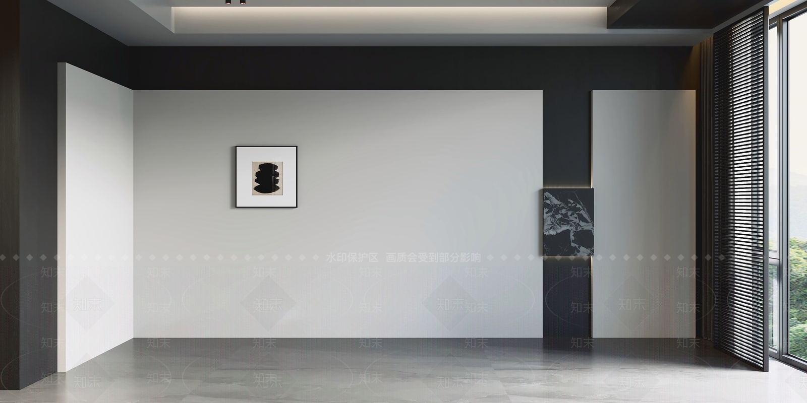 极简隔断SU模型下载【ID:1234548243】