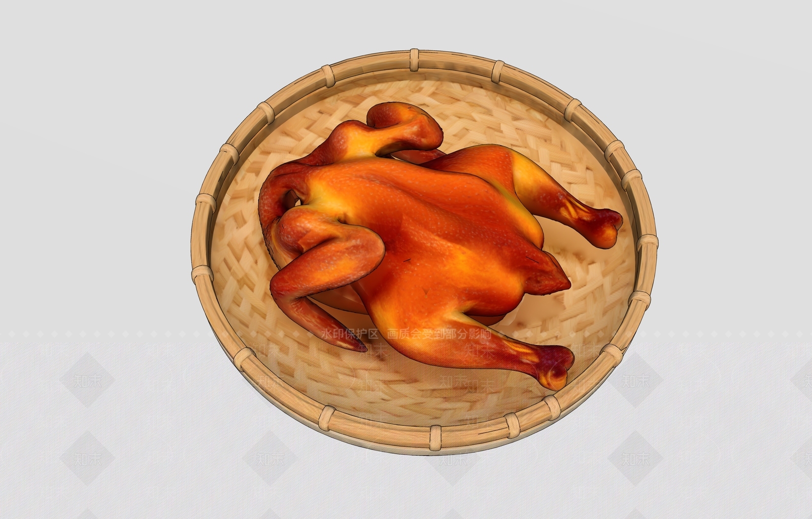 中式食物饮料SU模型下载【ID:1234548419】