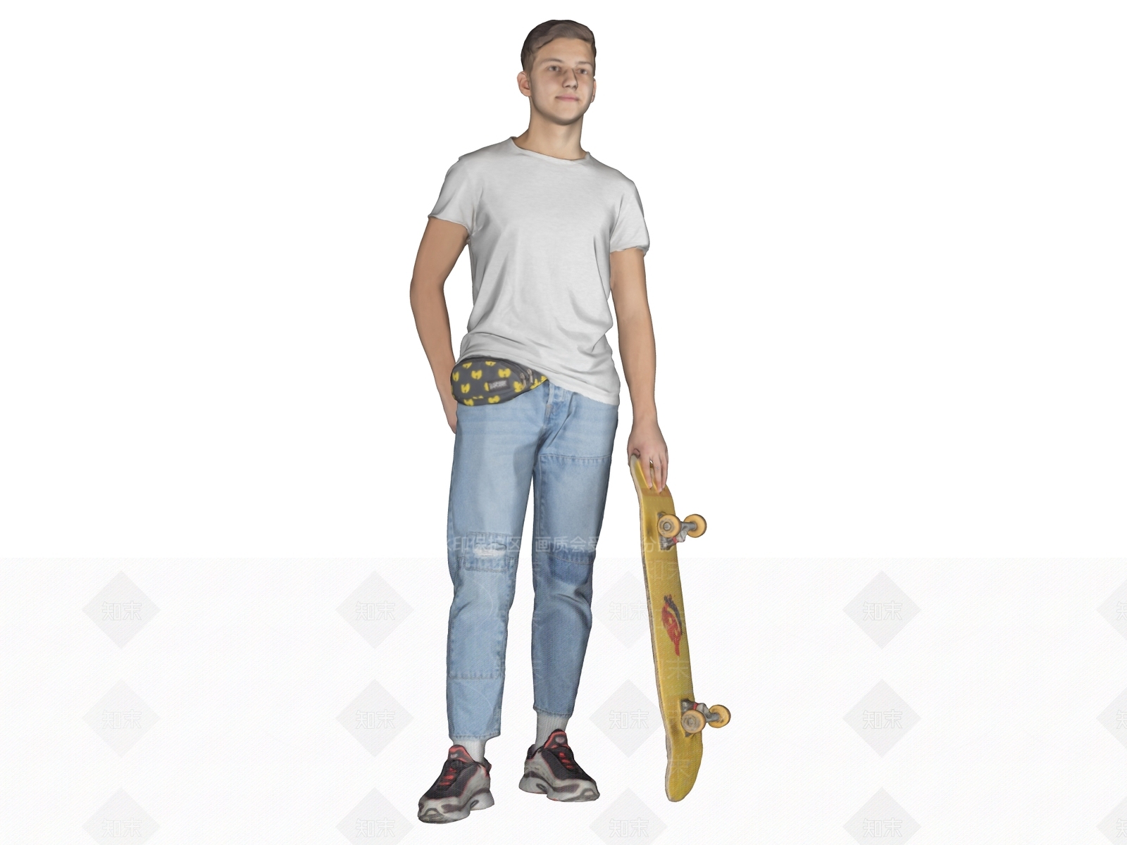 男人SU模型下载【ID:1234549998】