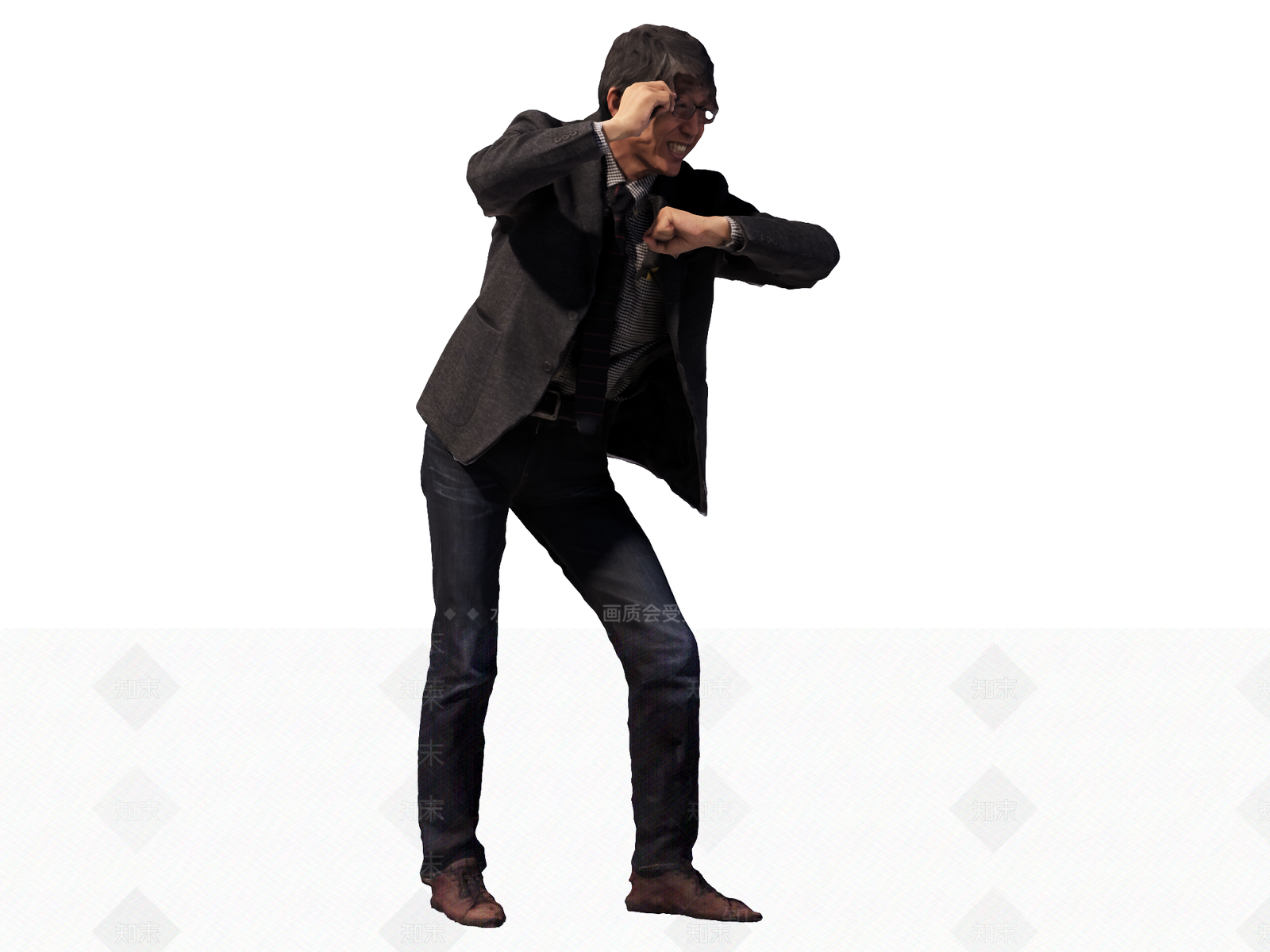 男人SU模型下载【ID:1234550613】