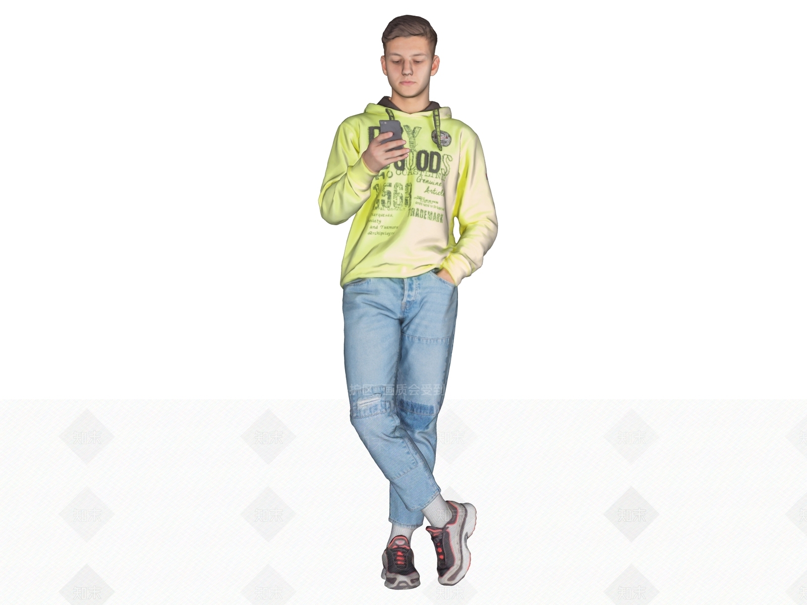 男人SU模型下载【ID:1234551253】